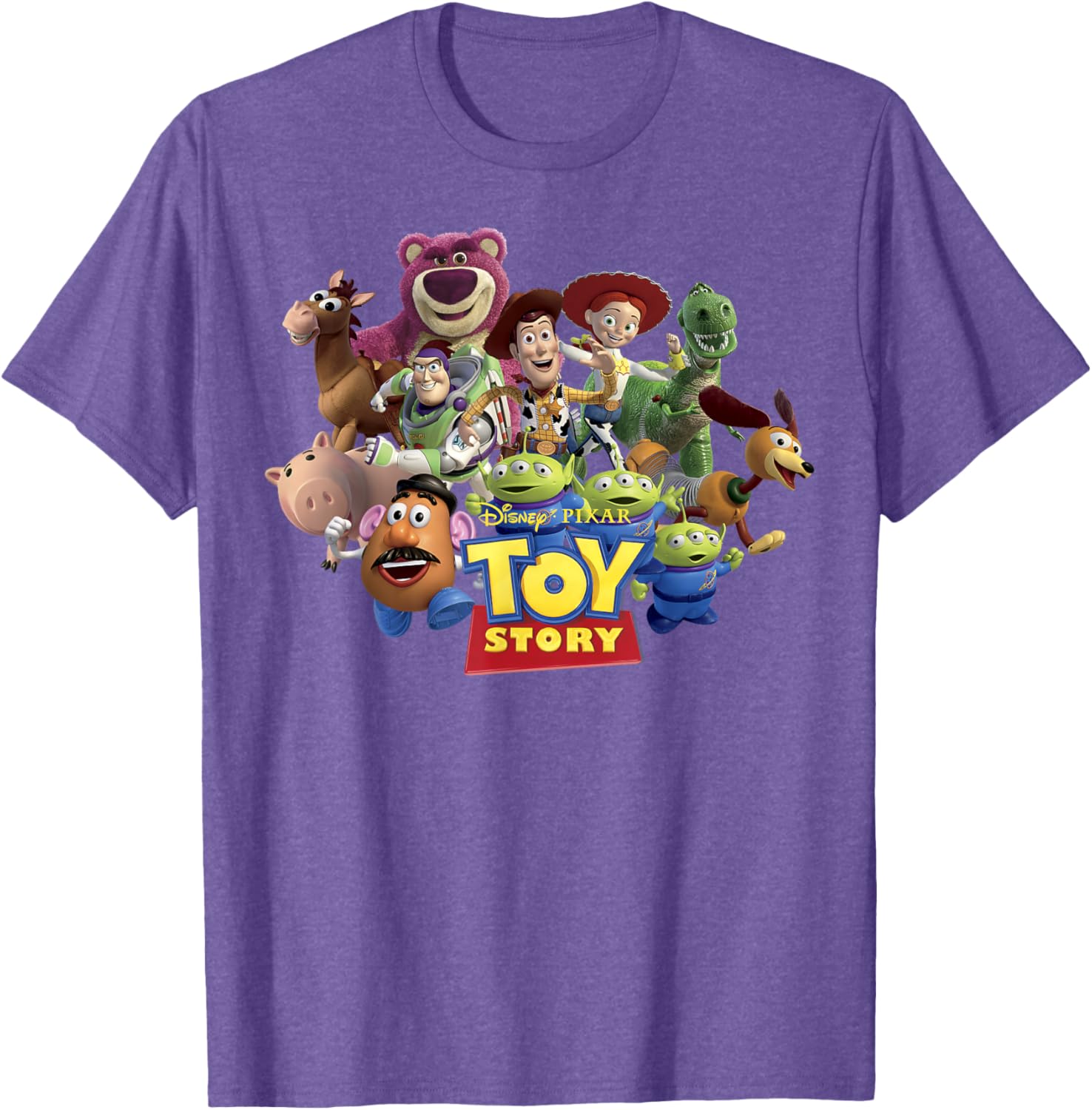 Disney Pixar Toy Story Buzz Woody Jessie Running T-Shirt for Kids - 11