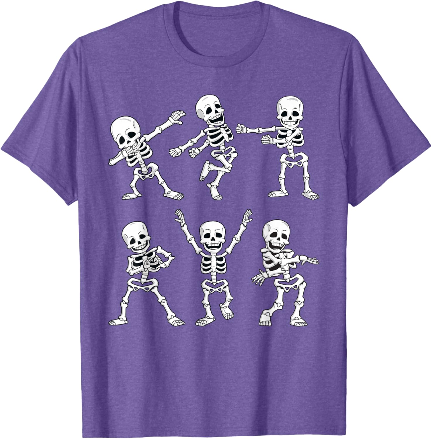 Dancing Skeletons Halloween T-Shirt for Boys and Girls Fun Dance Challenge - 11