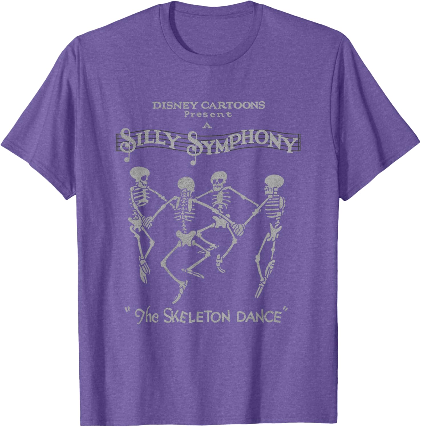 Disney Silly Symphonies Skeleton Dance Vintage Logo T-Shirt for Fans - 3