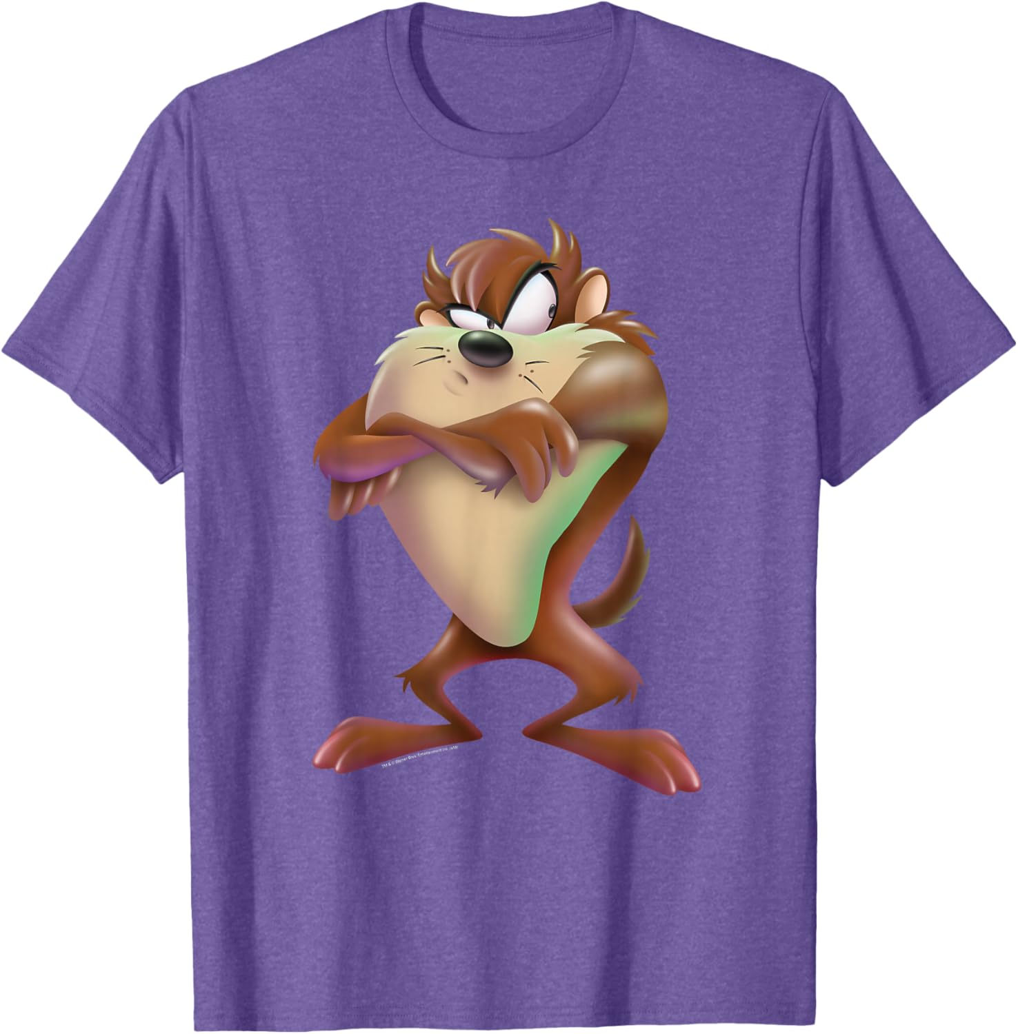 Looney Tunes Tazmanian Devil Airbrushed T-Shirt for Fun Fashion Lovers - 3