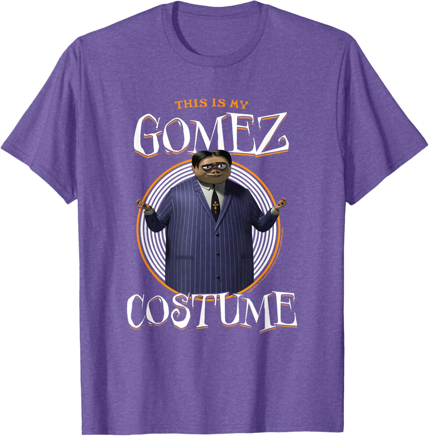 Addams Family 2 Gomez Costume T-Shirt Perfect for Halloween Fun - 12