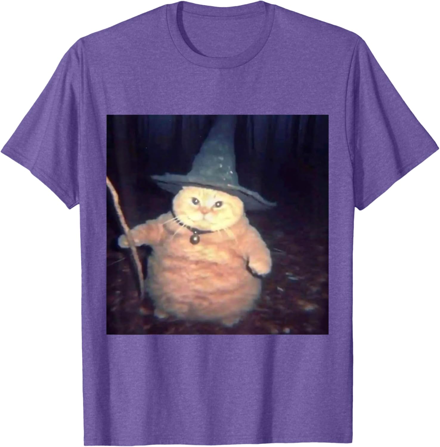 Funny Wizard Cat Halloween T-Shirt for Cat Lovers and Meme Fans - 21