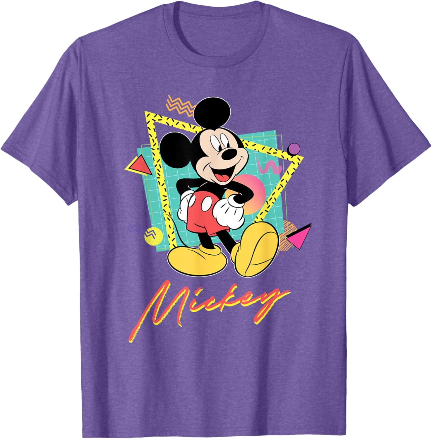 Disney Mickey Mouse Retro 90s Couples Matching Valentine's T-Shirt - 10