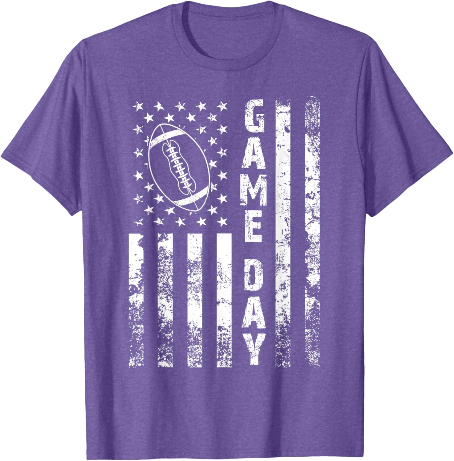 Game Day Flag American Football T-Shirt for Loving Moms and Dads - 21
