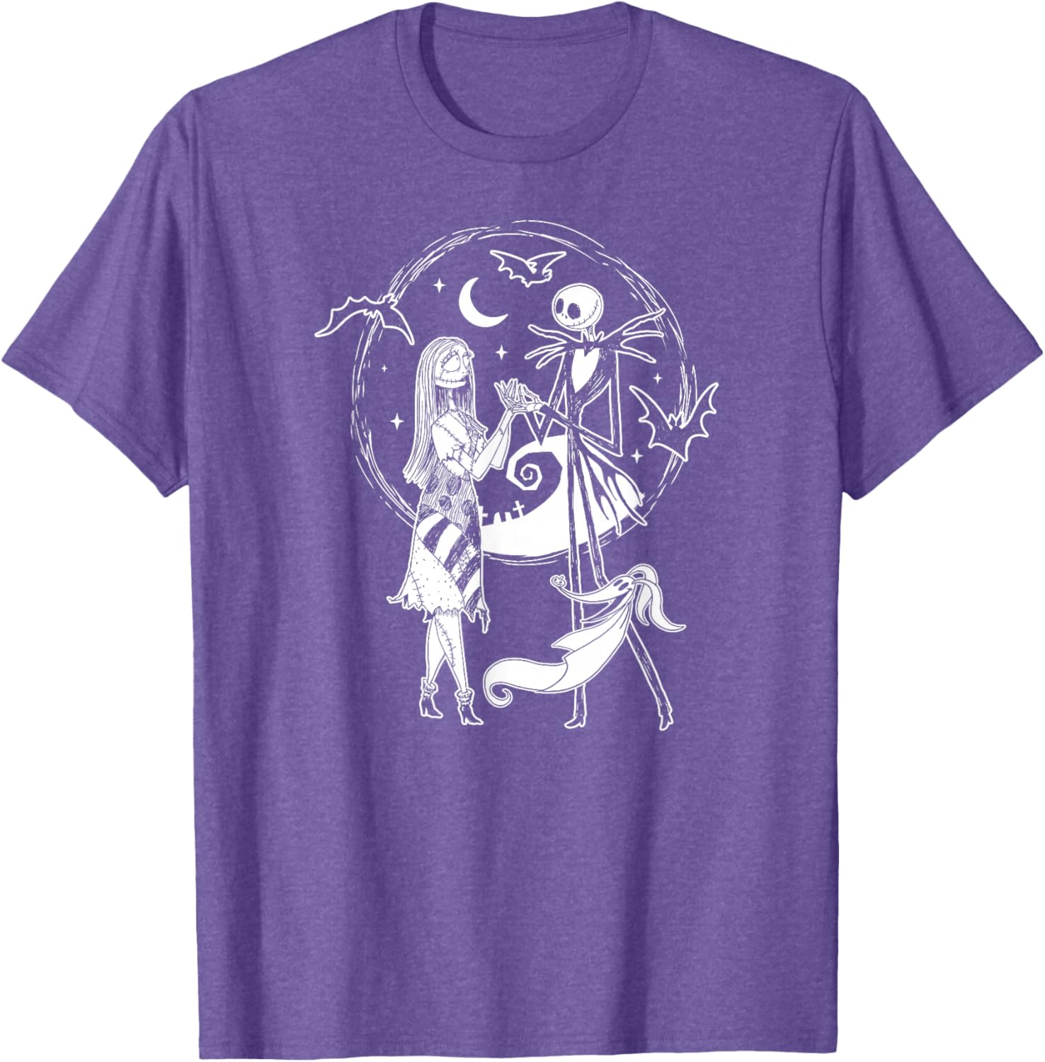 Jack Skellington Sally Zero T-Shirt for Nightmare Before Christmas Fans - 5