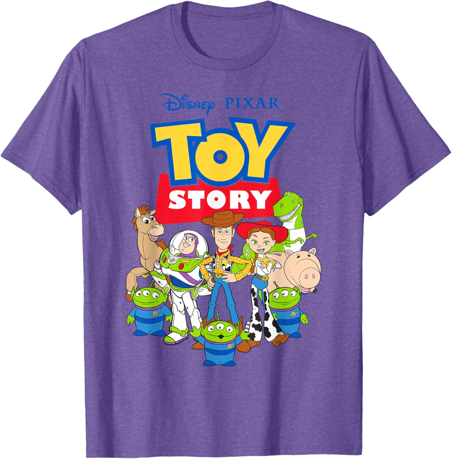 Disney Pixar Toy Story Buzz Woody Jessie Graphic Tee for Fans - 2