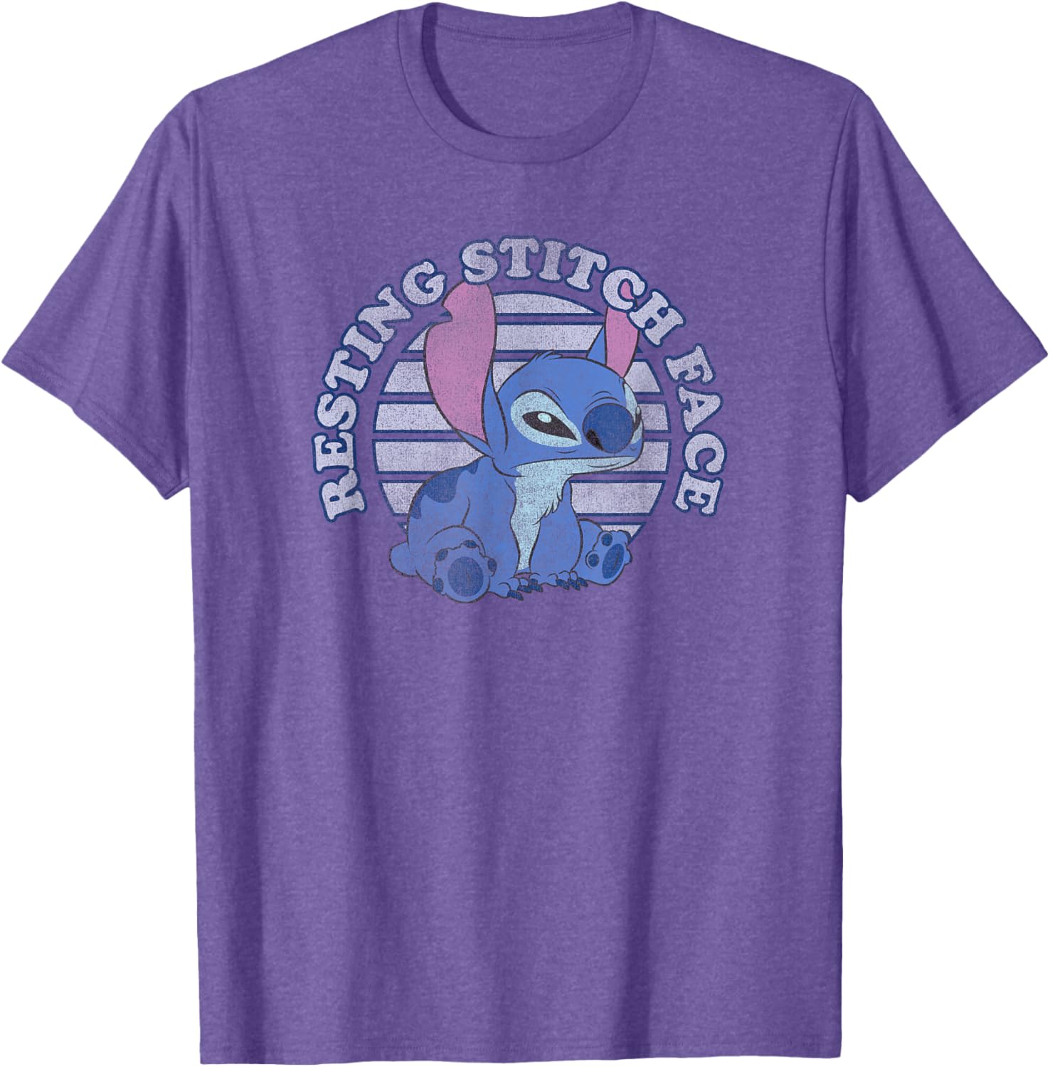 Disney Lilo & Stitch Resting Stitch Face T-Shirt for Fans and Collectors - 2