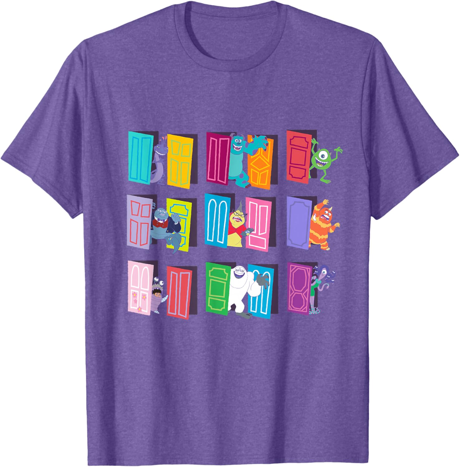 Monsters Inc Doors T-Shirt for Kids and Adults - Fun Disney Apparel - 1