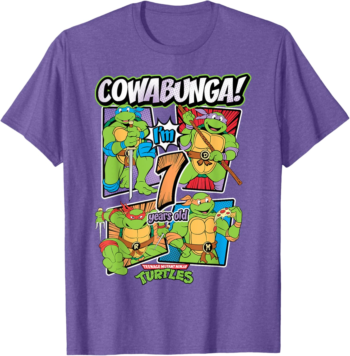 Mademark Teenage Mutant Ninja Turtles T-Shirt for Kids Age 7 Cute Design - 21