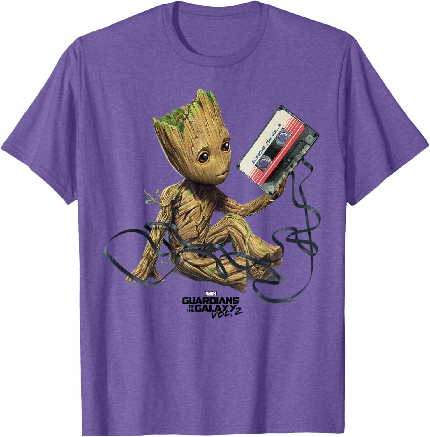 Groot Portrait T-Shirt from Guardians of the Galaxy Vol. 2 - Fun Apparel - 4