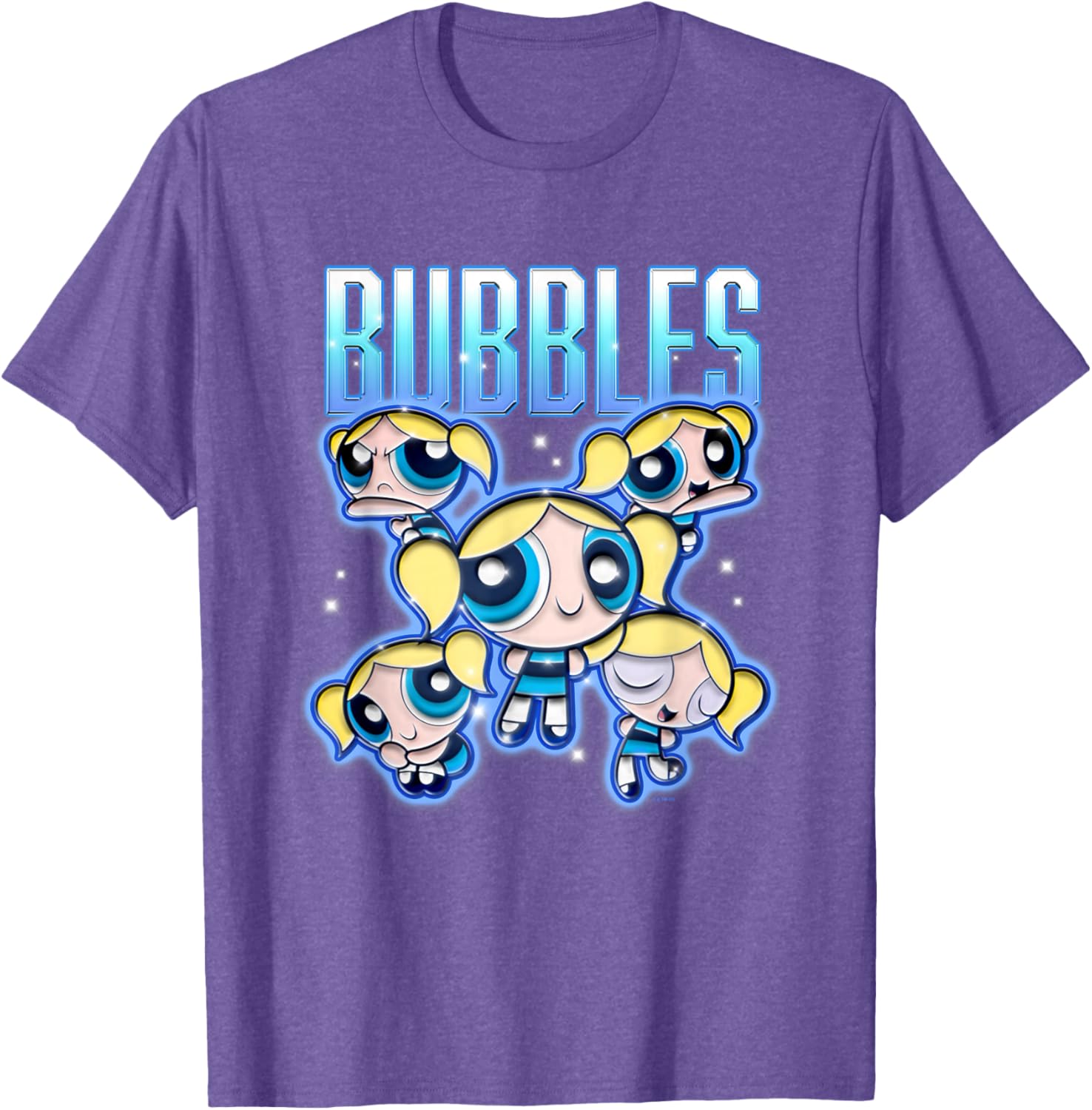 Powerpuff Girls Bubbles Multi Pose T-Shirt for Fun and Stylish Outfits - 8