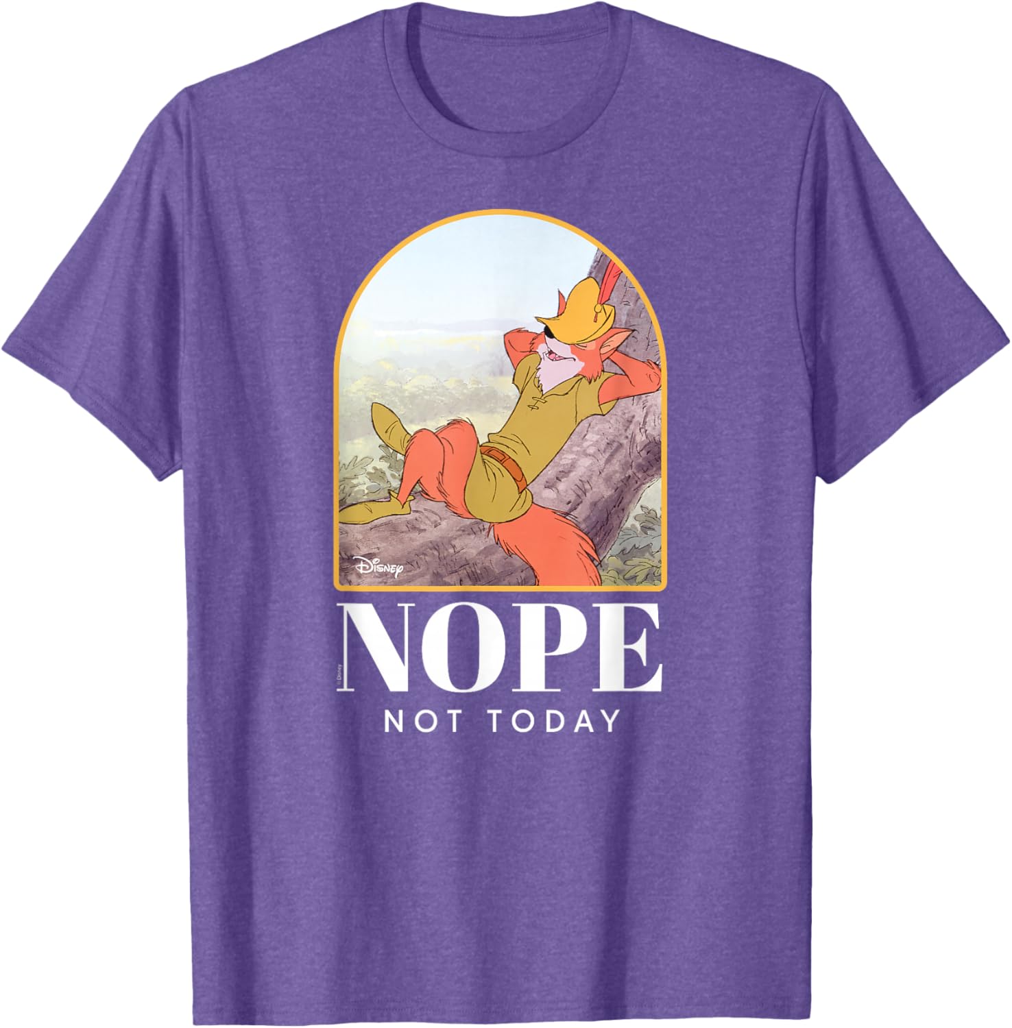 Robin Hood Nope Not Today T-Shirt Cool Graphic Tee for Fun Outfits - 6