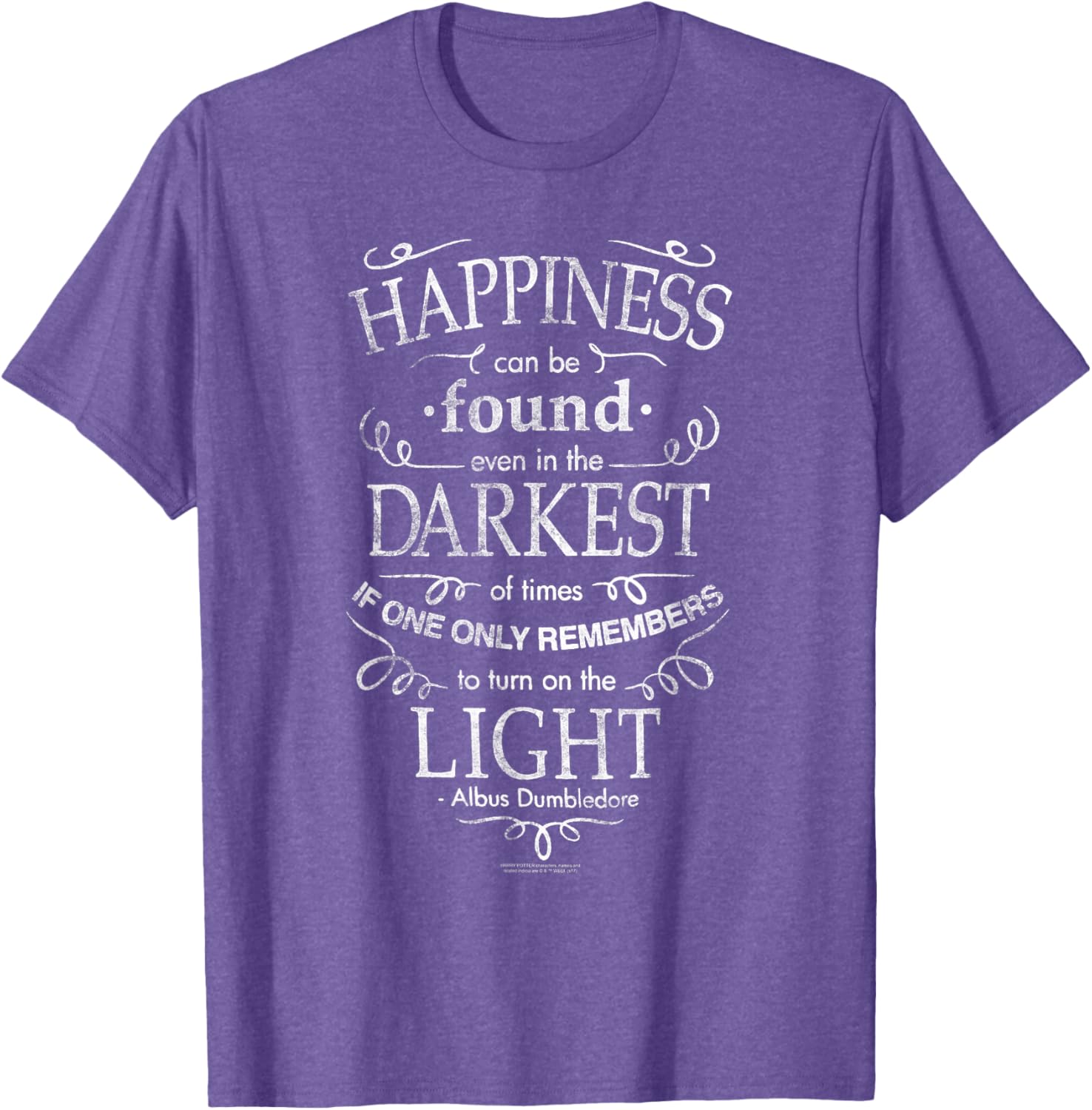 Harry Potter Happiness Quote T-Shirt for Magical Fans and Muggles - 1