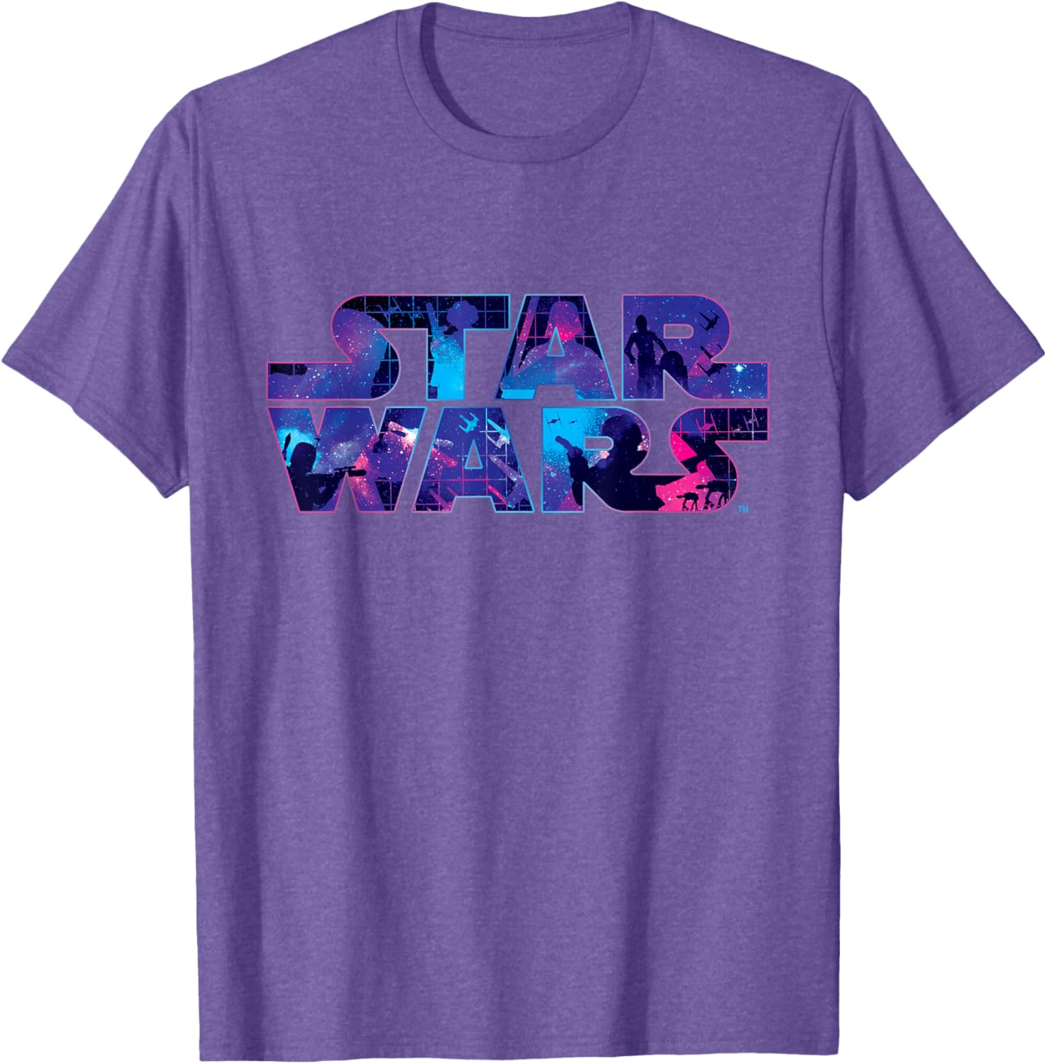 Retro 90s Star Wars Logo Galaxy T-Shirt for Fans of Classic Sci-Fi - 12