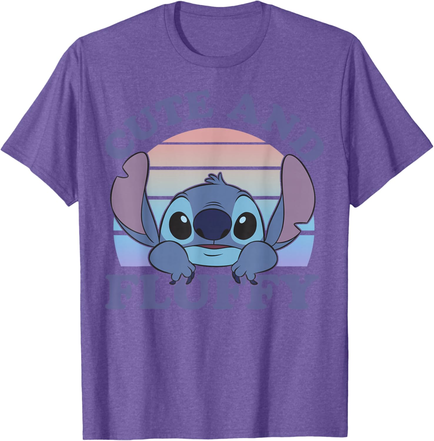 Cute Lilo & Stitch Fluffy Stitch Day Portrait T-Shirt for Disney Fans - 3