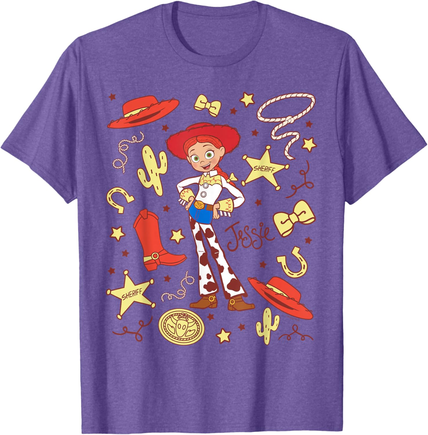 Toy Story Jessie Cowgirl Western Spirit T-Shirt for Kids and Adults - 4