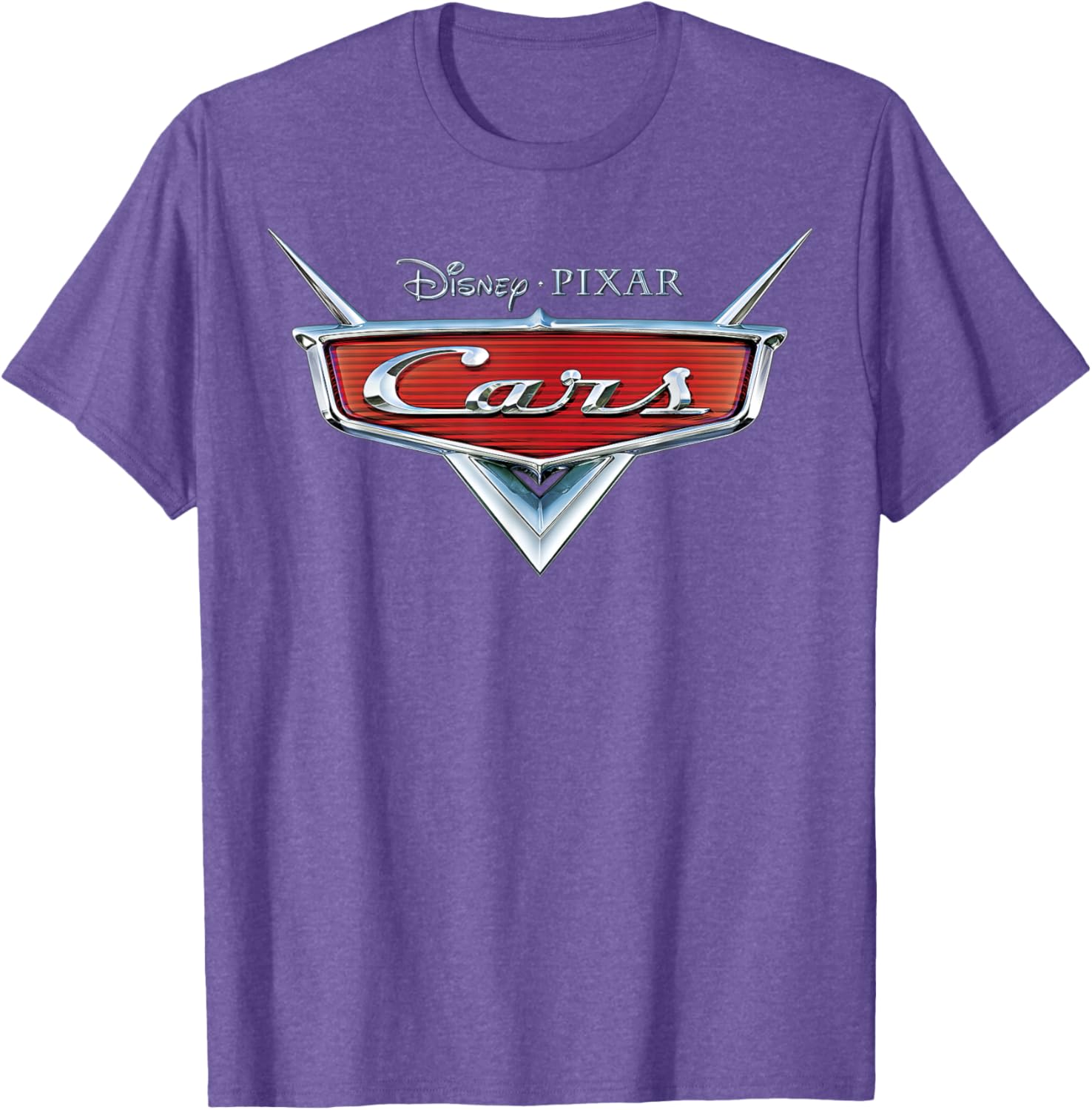 Disney Pixar Cars Grill Badge Logo T-Shirt for Kids and Adults - 7