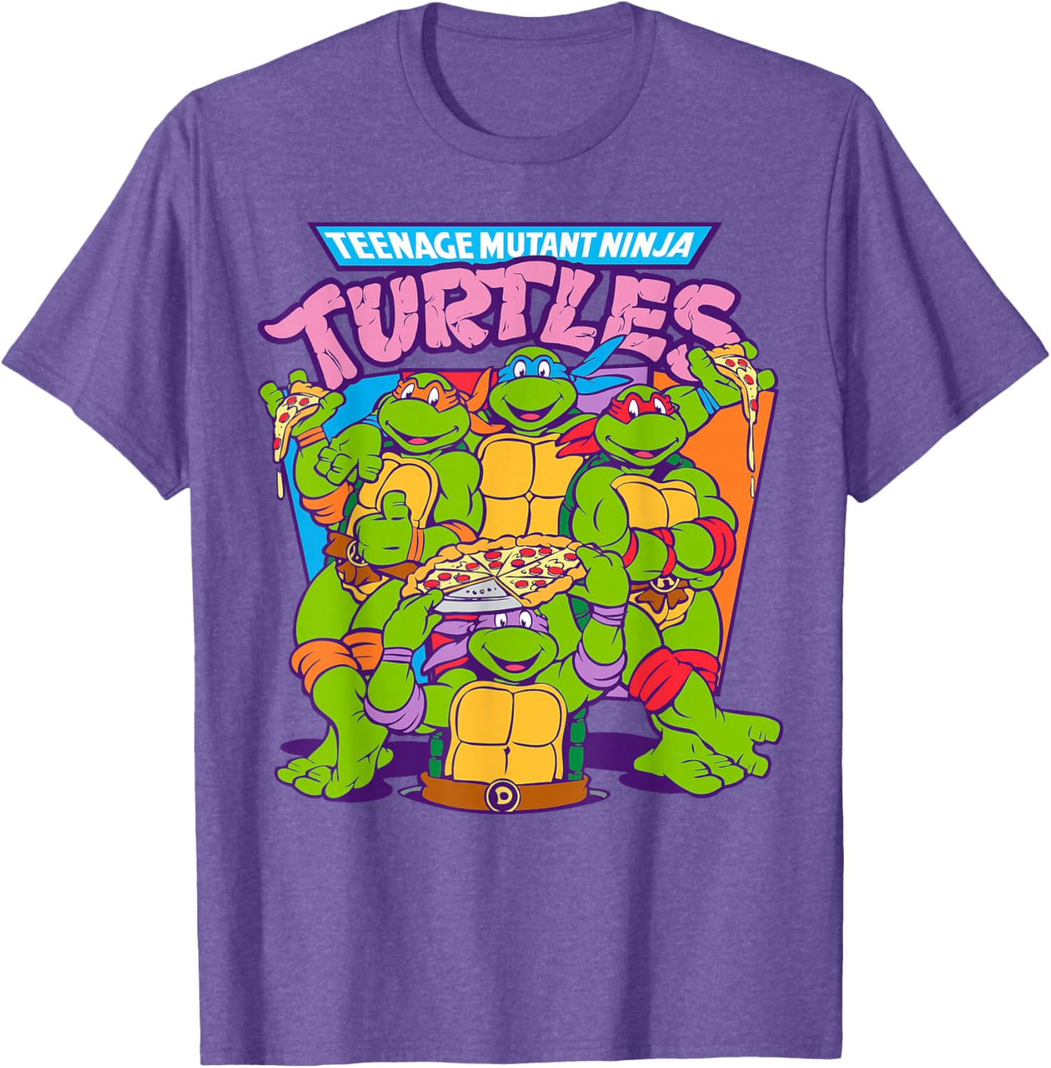 Teenage Mutant Ninja Turtles Pizza and Smiles T-Shirt for Kids - 2
