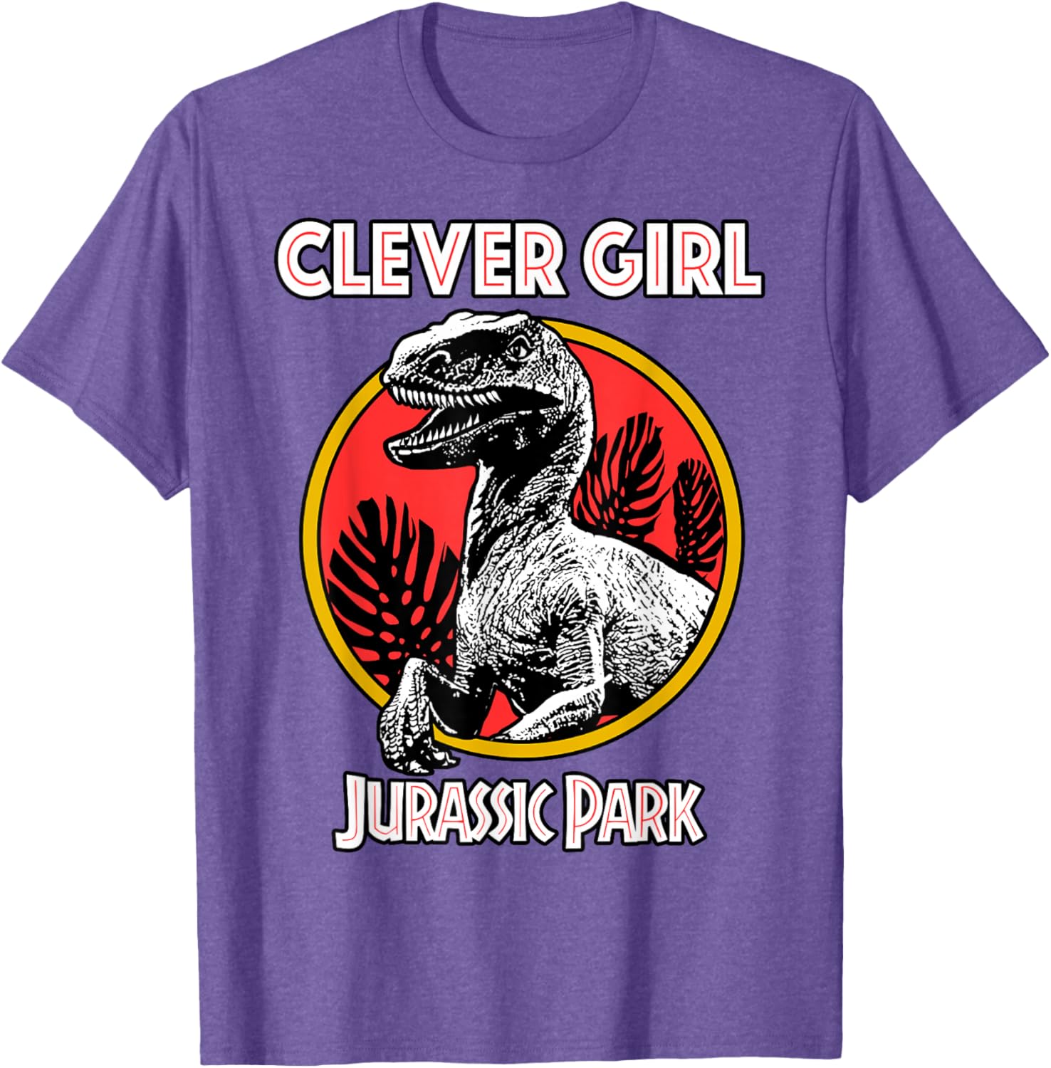 Jurassic Park Retro Raptor Clever Girl T-Shirt for Dino Lovers - 2