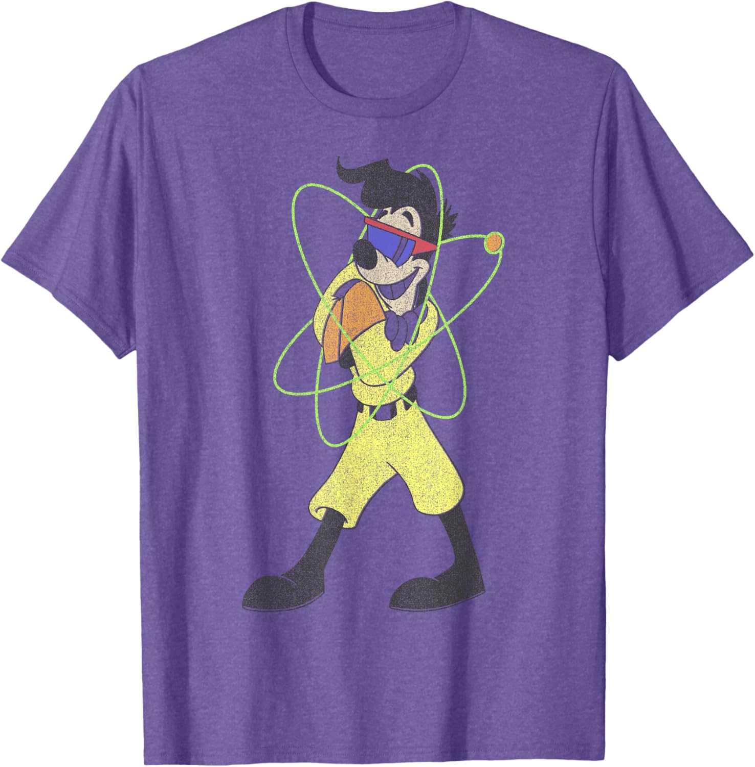 Disney A Goofy Movie Powerline Portrait T-Shirt for Fans of Fun Fashion - 3