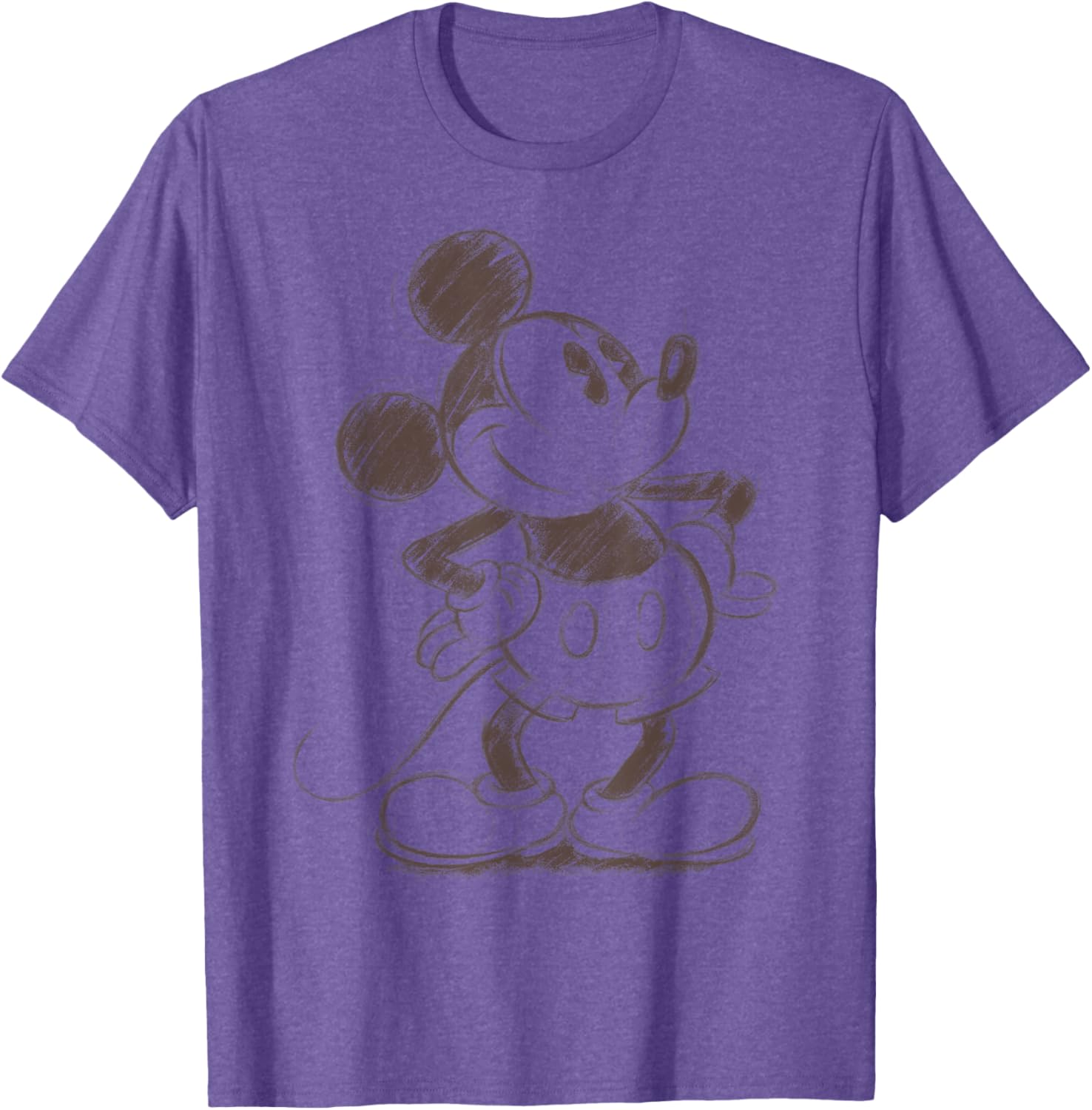 Mickey Mouse Sketch Portrait T-Shirt for Disney Fans and Collectors - 3