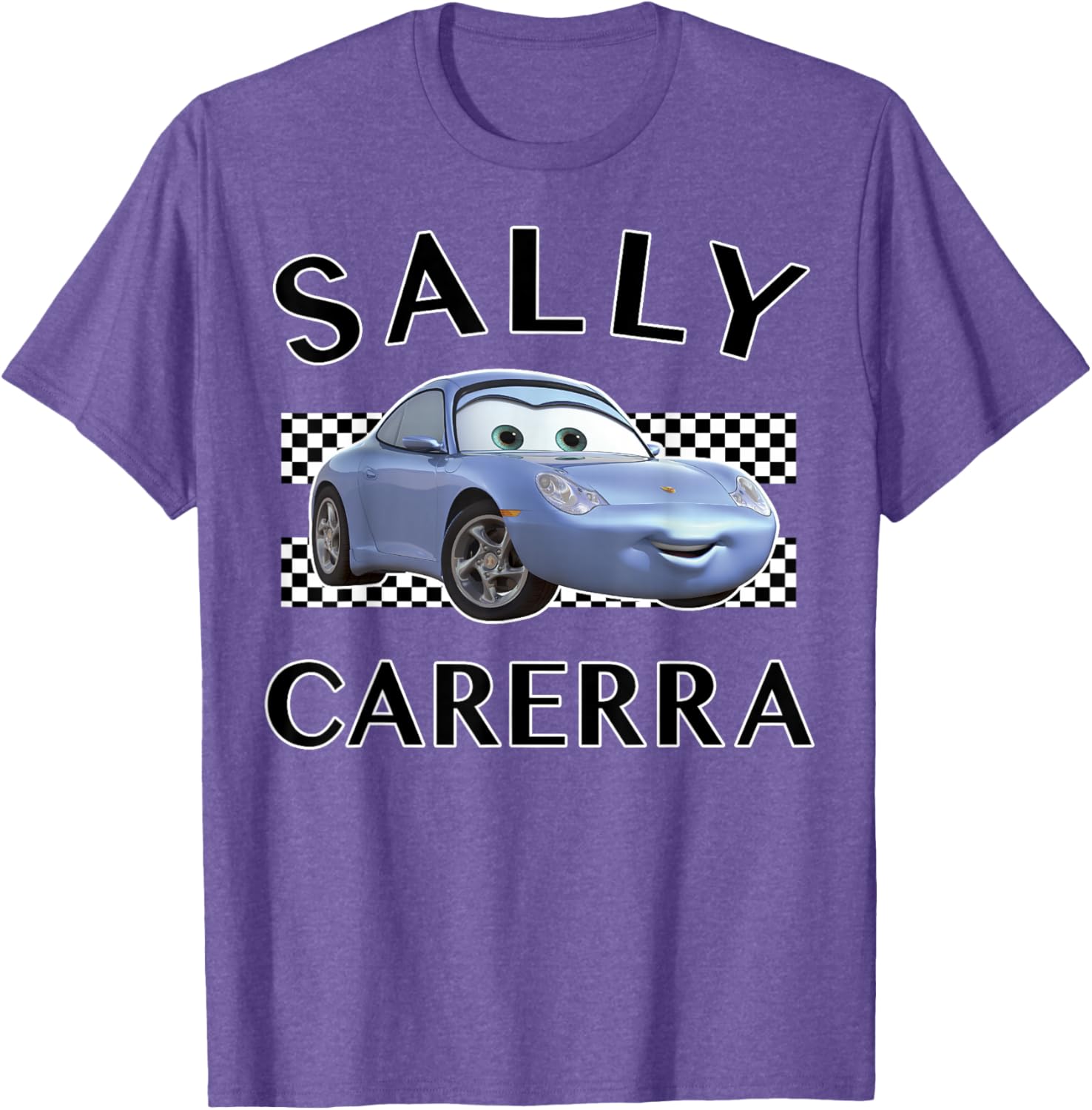 Disney Pixar Cars Sally Carrera Finish Graphic T-Shirt for Fans - 7
