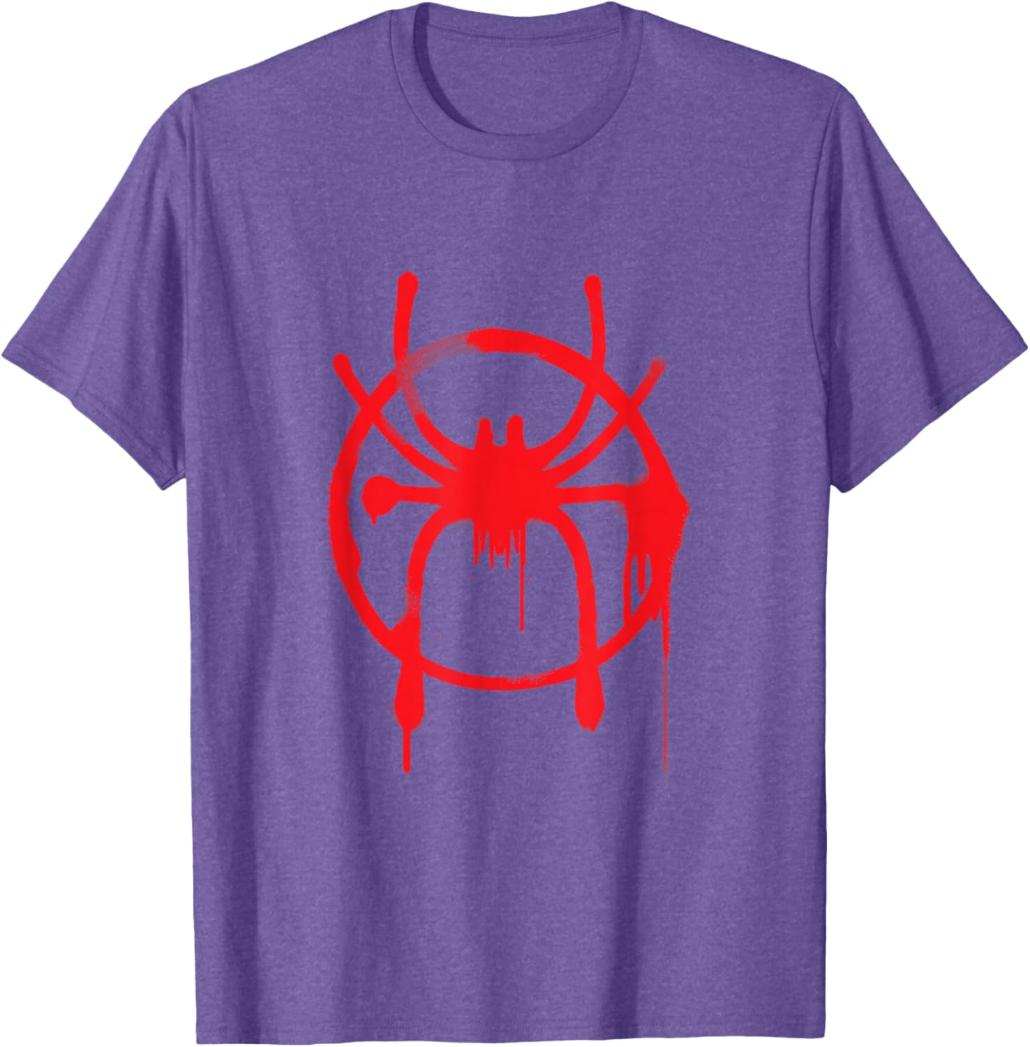 Marvel Spider-Man Into the Spider-Verse Red Icon T-Shirt for Fans - 7