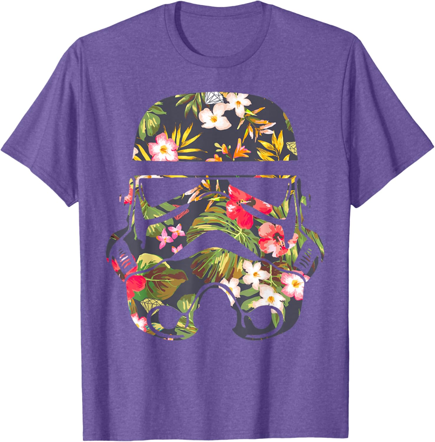 Star Wars Tropical Stormtrooper Floral Print T-Shirt for Fans - 11