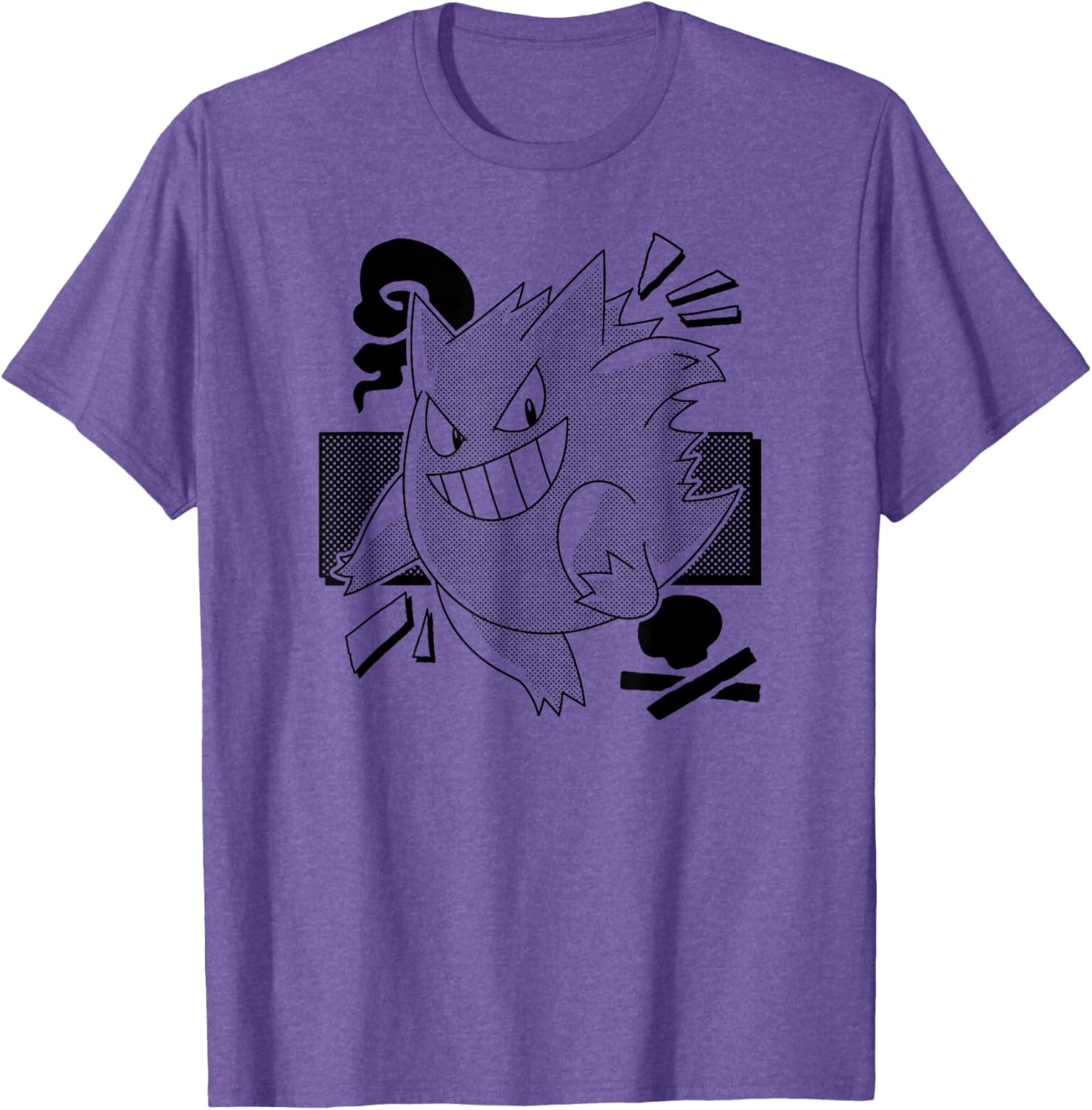 Cool Gengar Manga T-Shirt for Pokémon Fans - Stylish Apparel and Gifts - 10