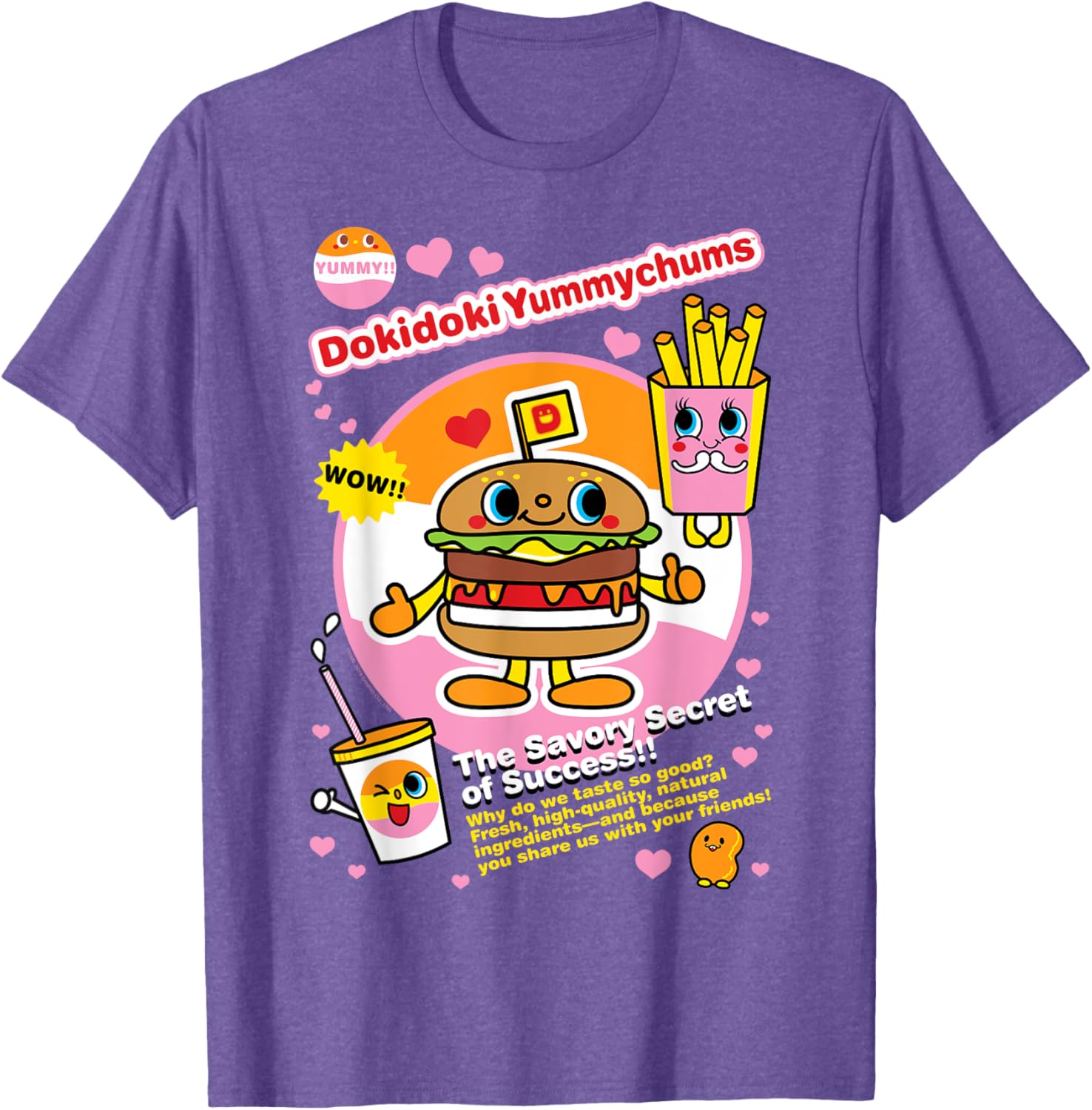 Sanrio Dokidoki Yummycums Lunch Special Tee for Fun Fashion Lovers - 9