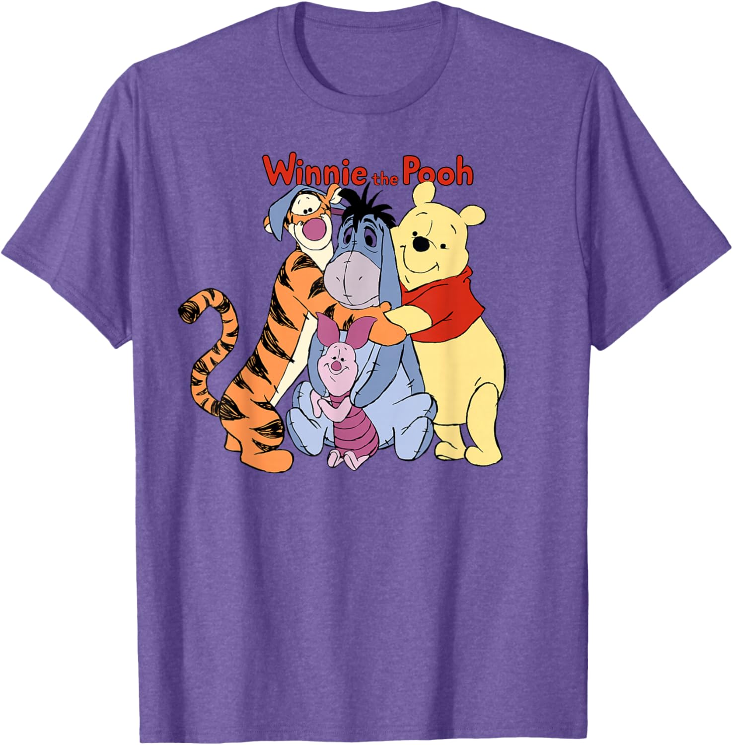 Disney Winnie The Pooh Group Hug T-Shirt for Kids and Adults - 3