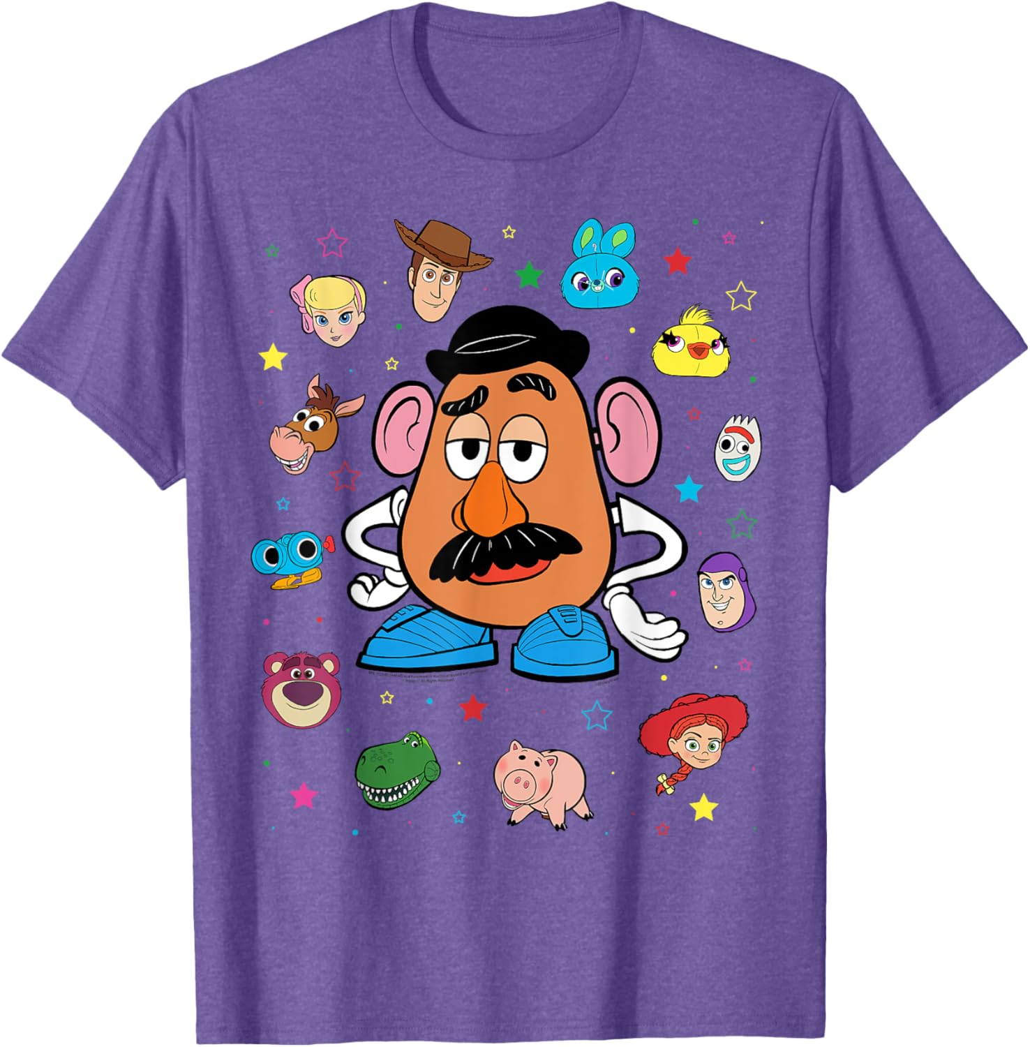 Disney Pixar Toy Story Mr. Potato Head Costume T-Shirt for Fun Dress Up - 7