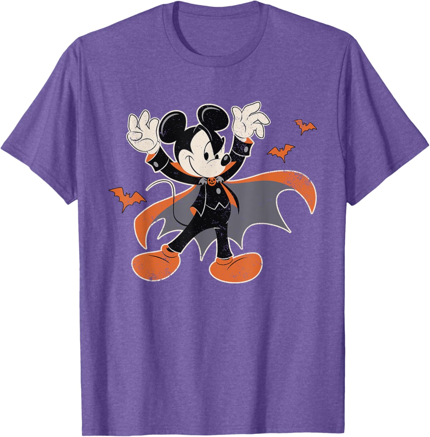 Disney Mickey Mouse Spooky Dracula Costume Halloween T-Shirt for Kids - 20
