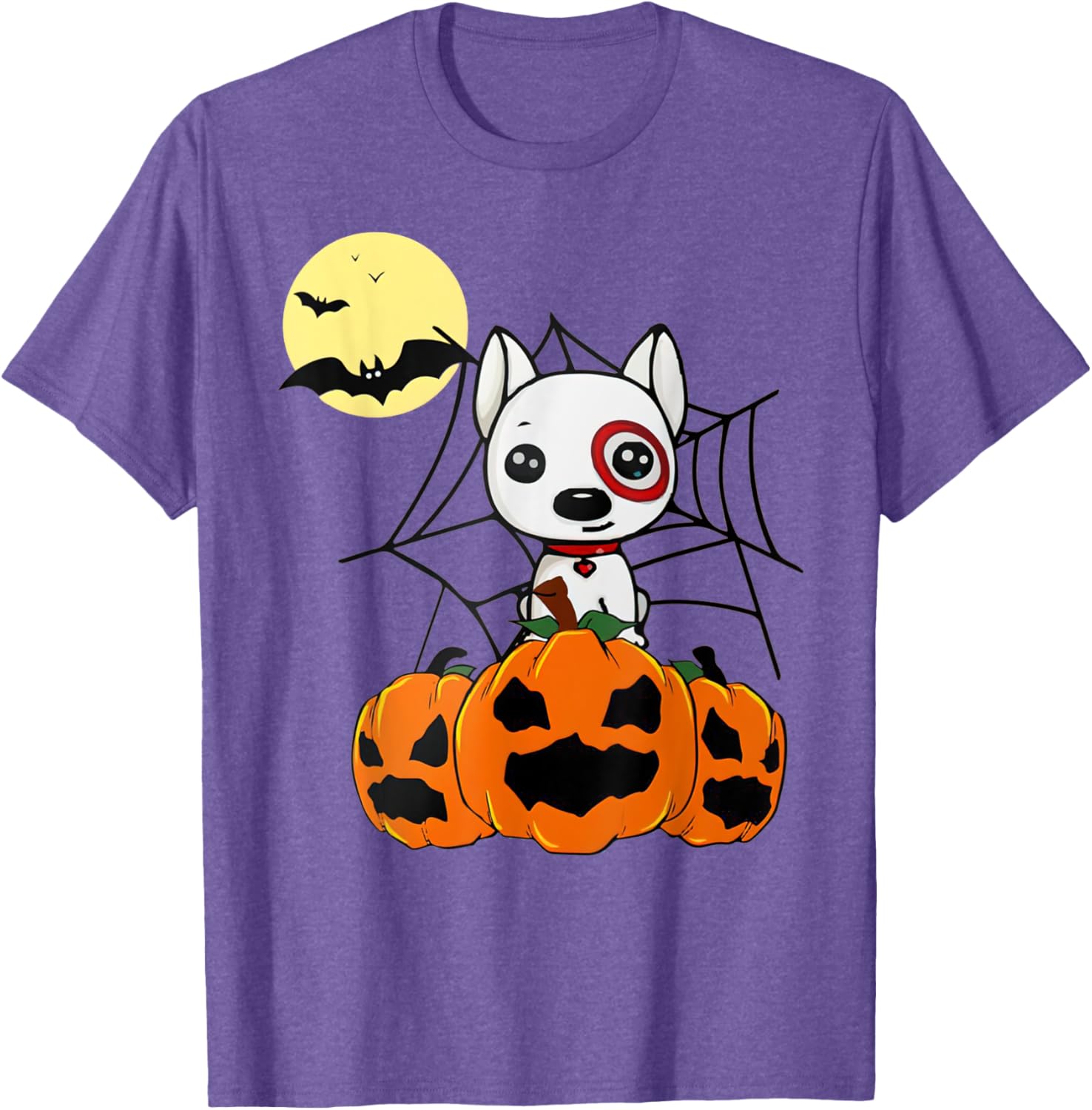 Halloween Bullseye Target Team Member Sticker T-Shirt for Fun Festivities - 18
