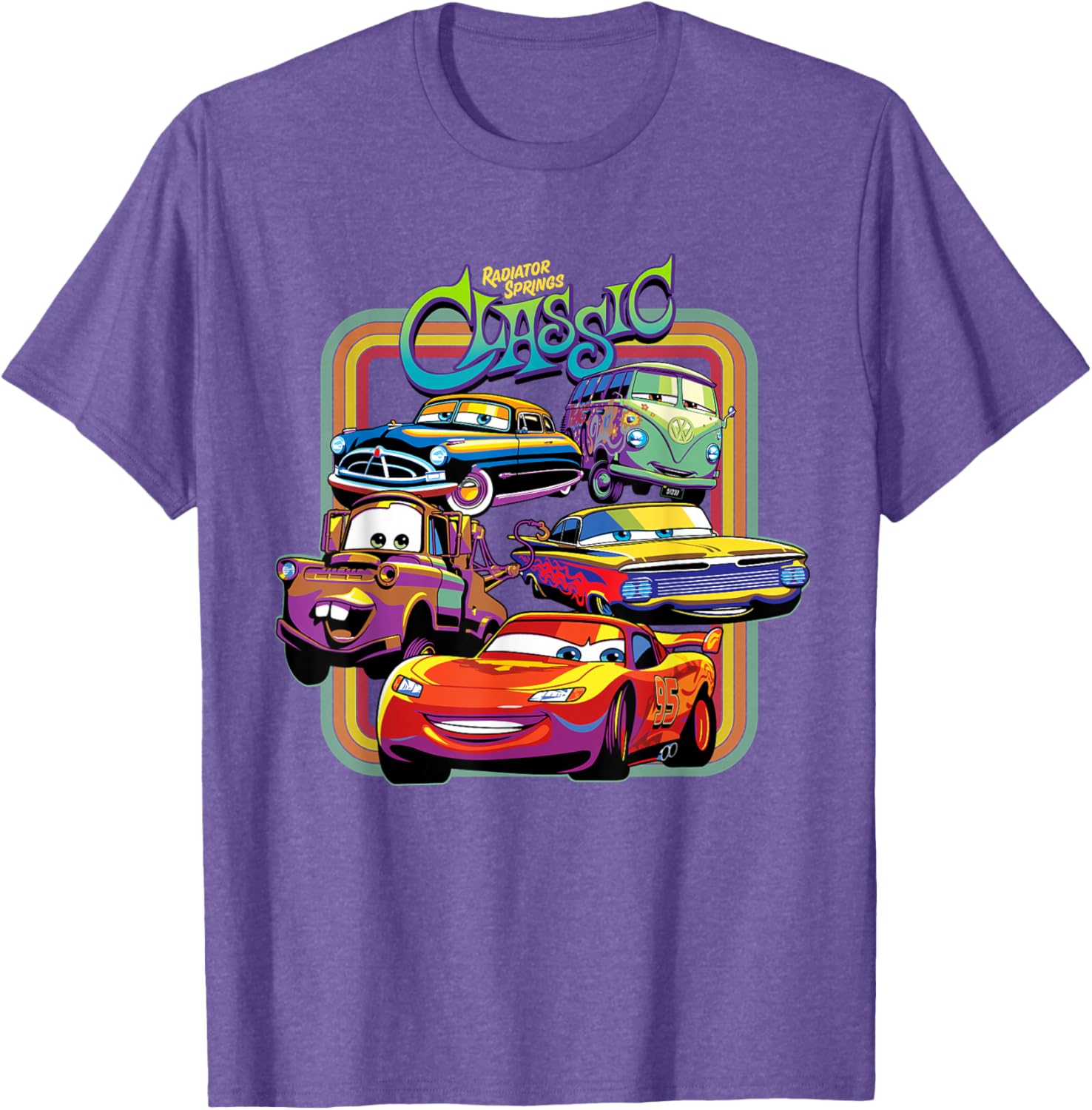 Disney PIXAR Cars Radiator Springs Classic T-Shirt for Kids and Adults - 16