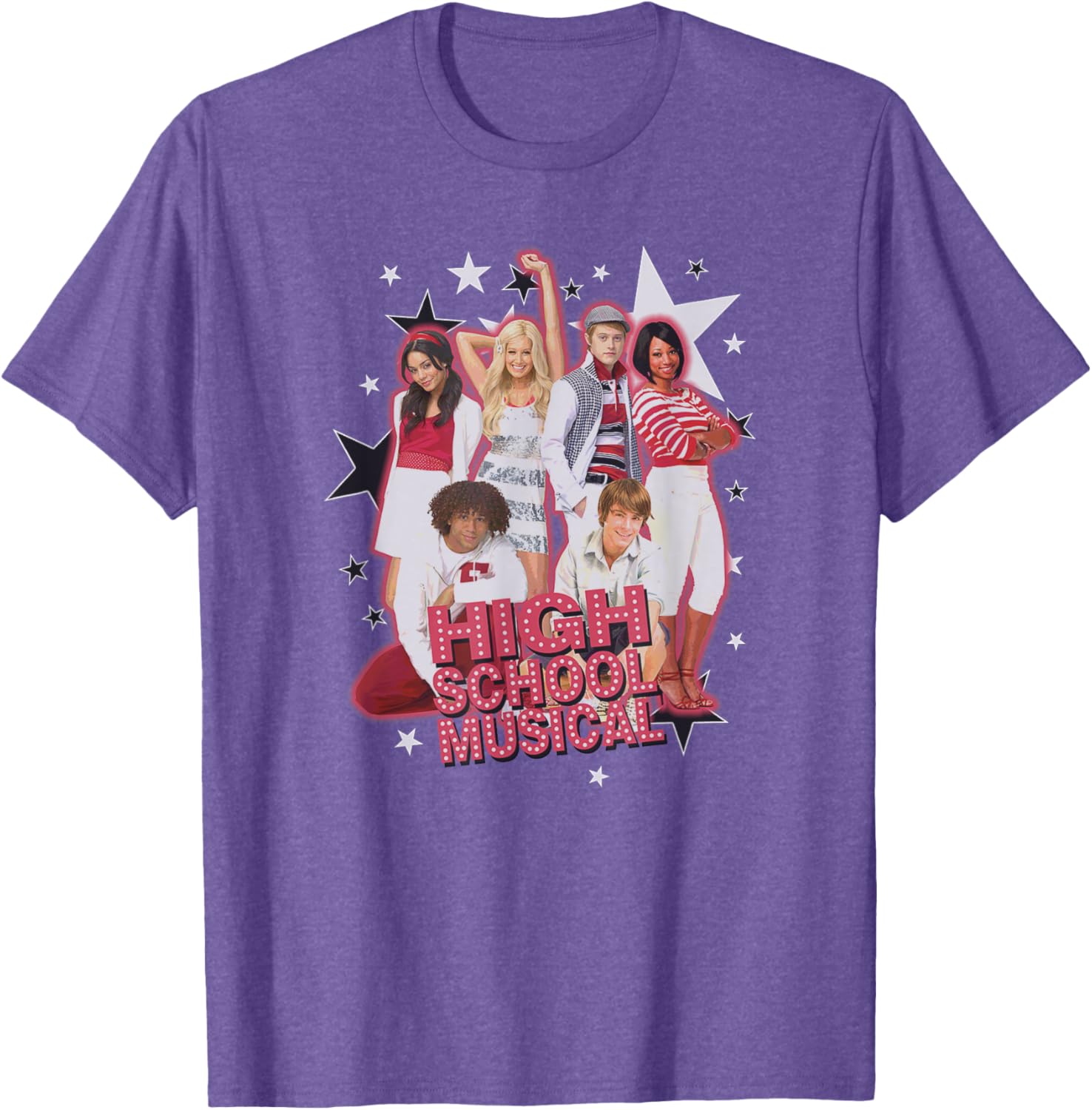 Disney High School Musical Vintage Group Shot T-Shirt for Fans - 12