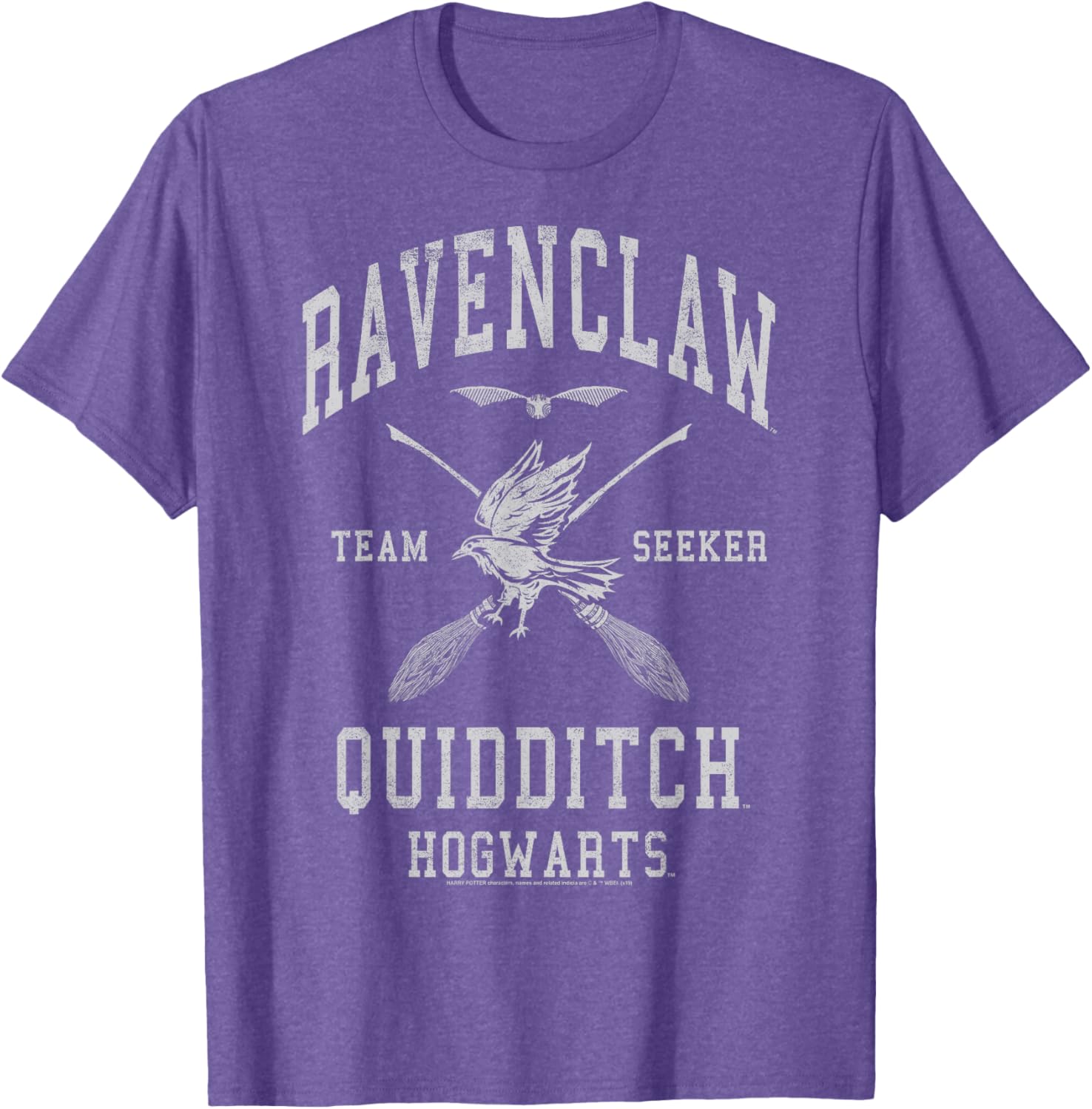 Harry Potter Ravenclaw Quidditch Seeker Short Sleeve T-Shirt for Fans - 3