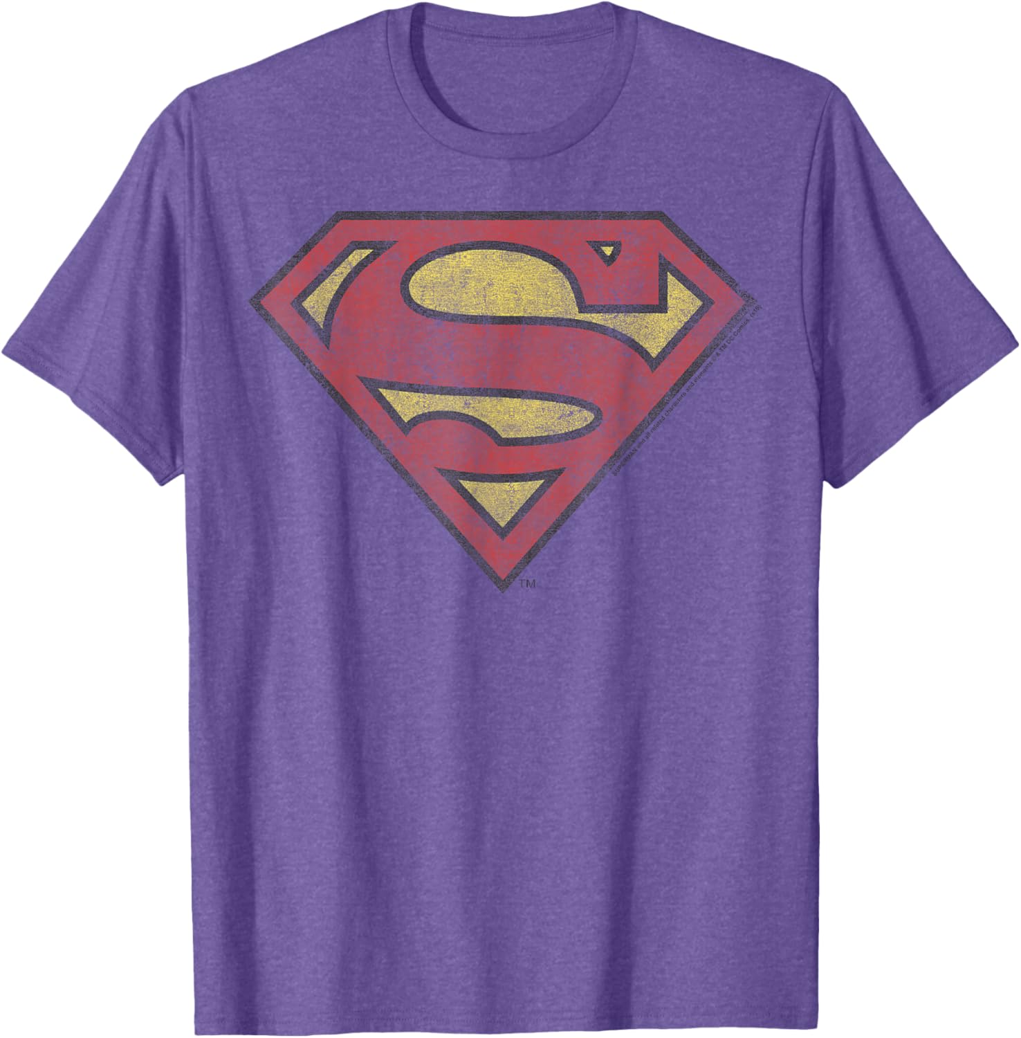Superman Vintage Shield T-Shirt for Fans of DC Comics Clothing - 3