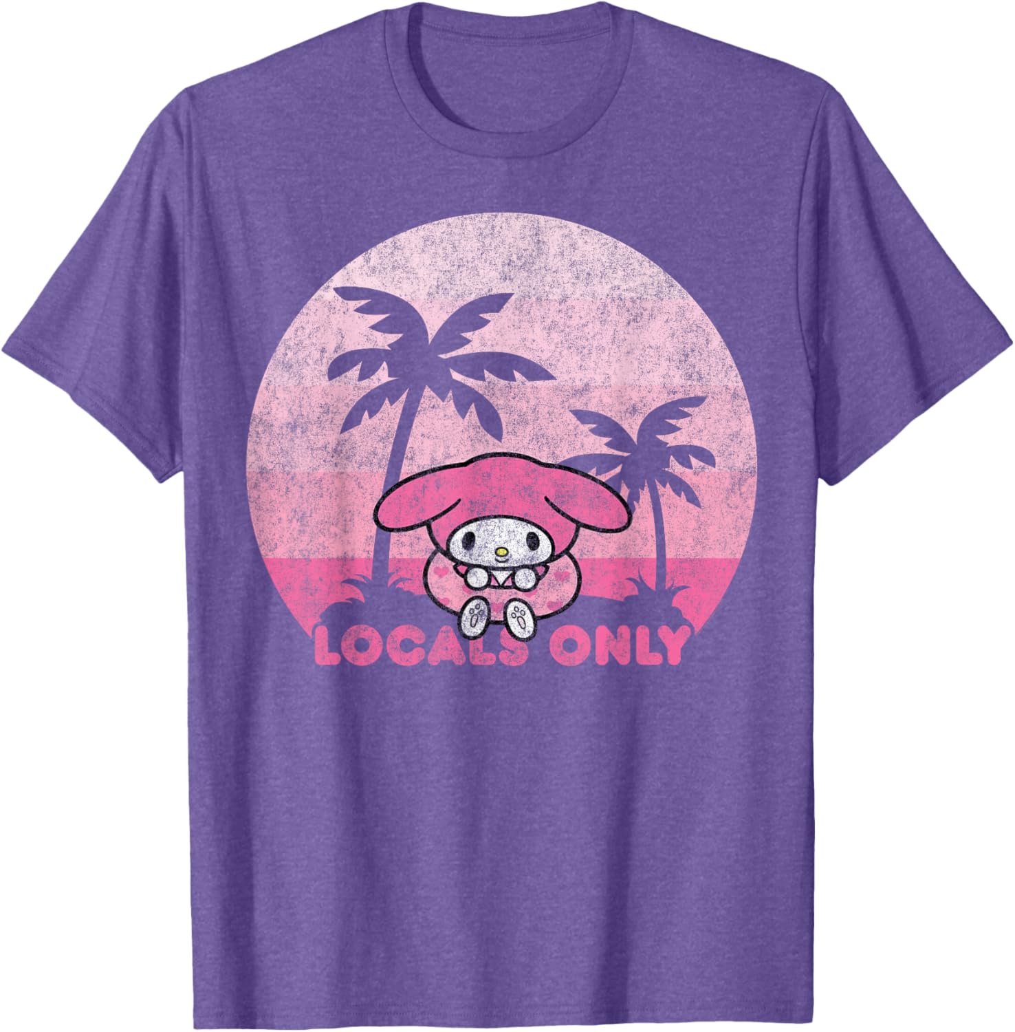 My Melody Locals Only T-Shirt for Cute and Casual Style Lovers - 11