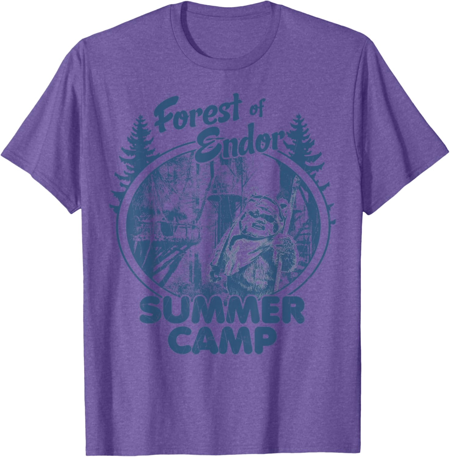 Star Wars Wicket Ewoks Endor Summer Camp T-Shirt for Disney Fans - 2