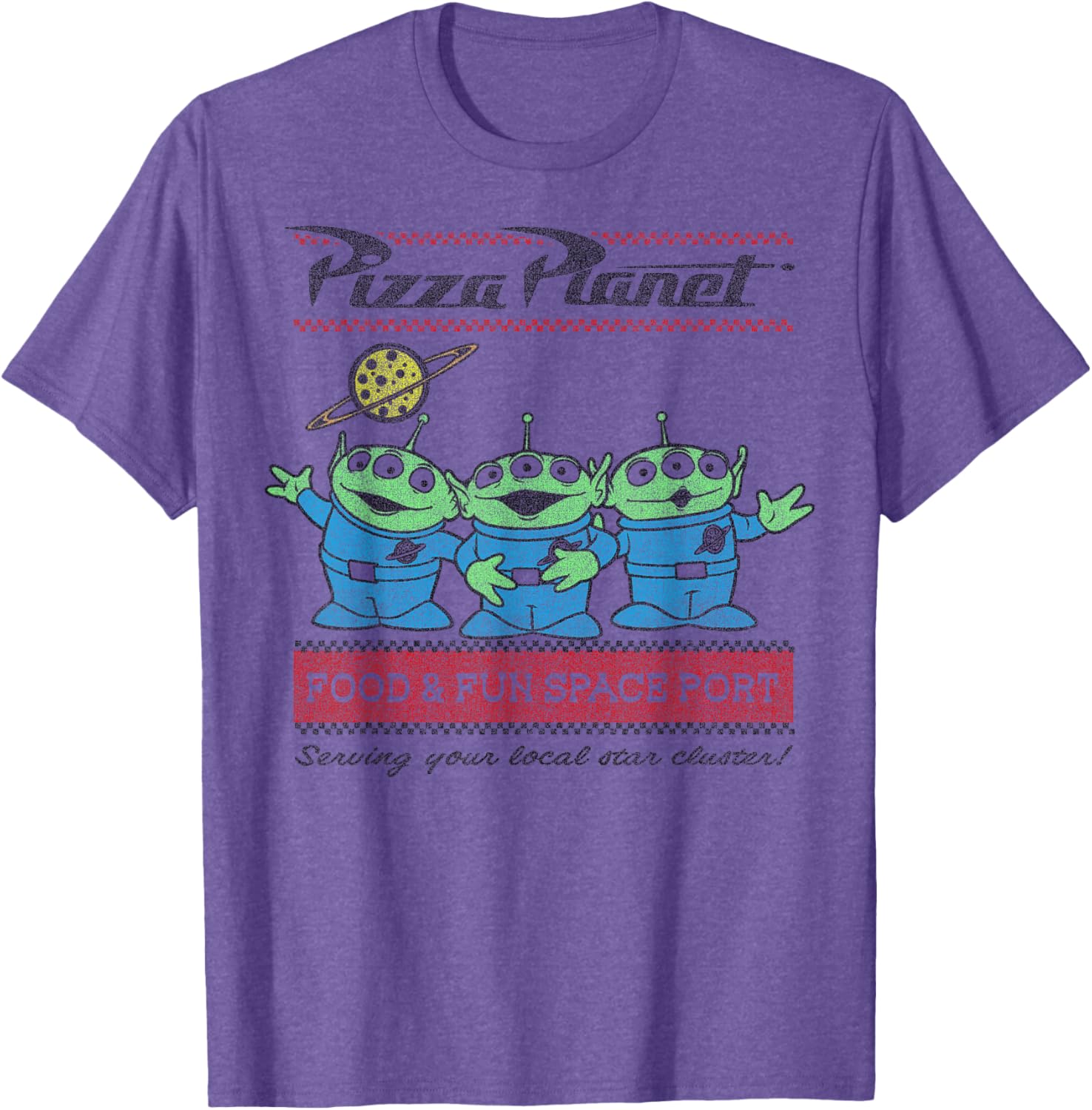 Disney Pixar Toy Story Pizza Planet Aliens T-Shirt for Kids and Adults - 9