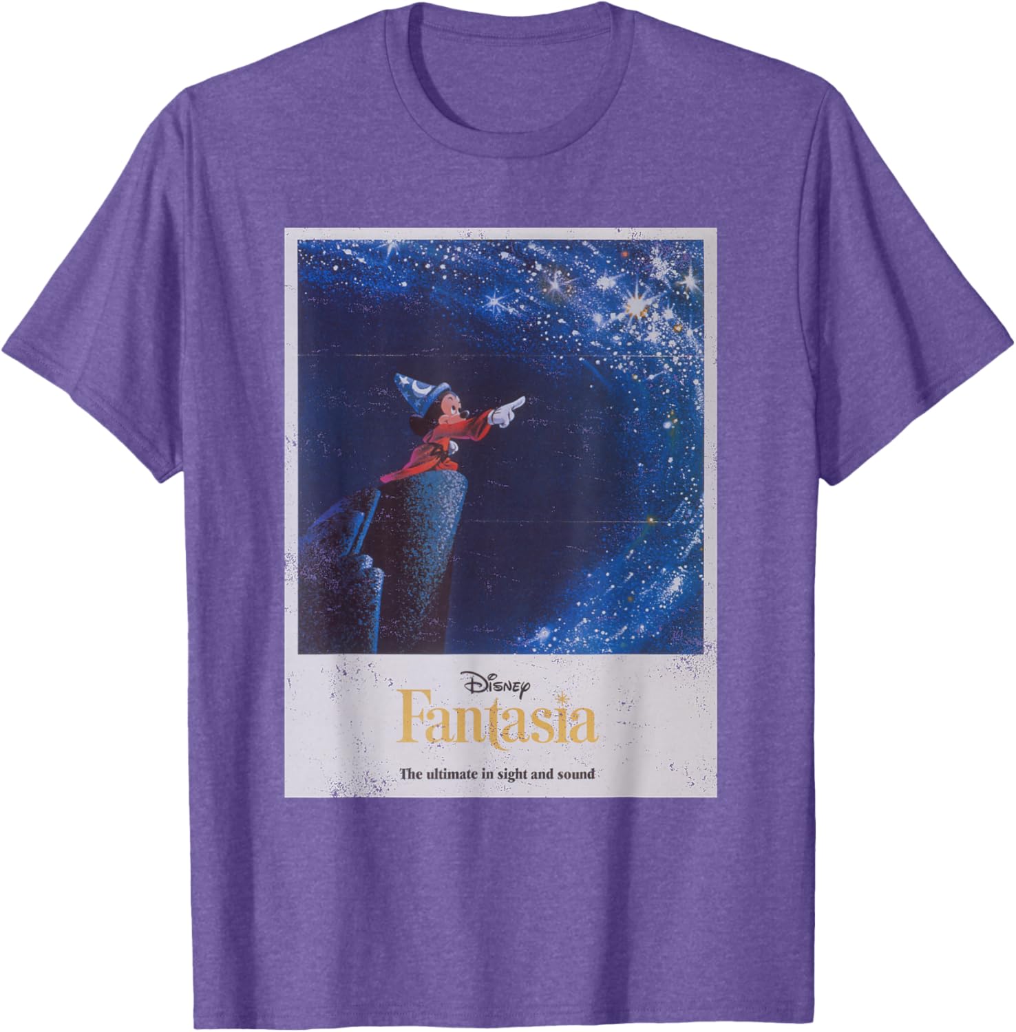 Disney Mickey Mouse Fantasia Retro Poster T-Shirt for Fans and Collectors - 21