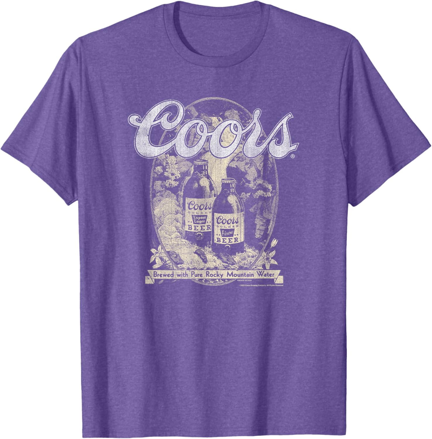 Coors Classic Beer Vintage Banquet T-Shirt for Beer Lovers - 2