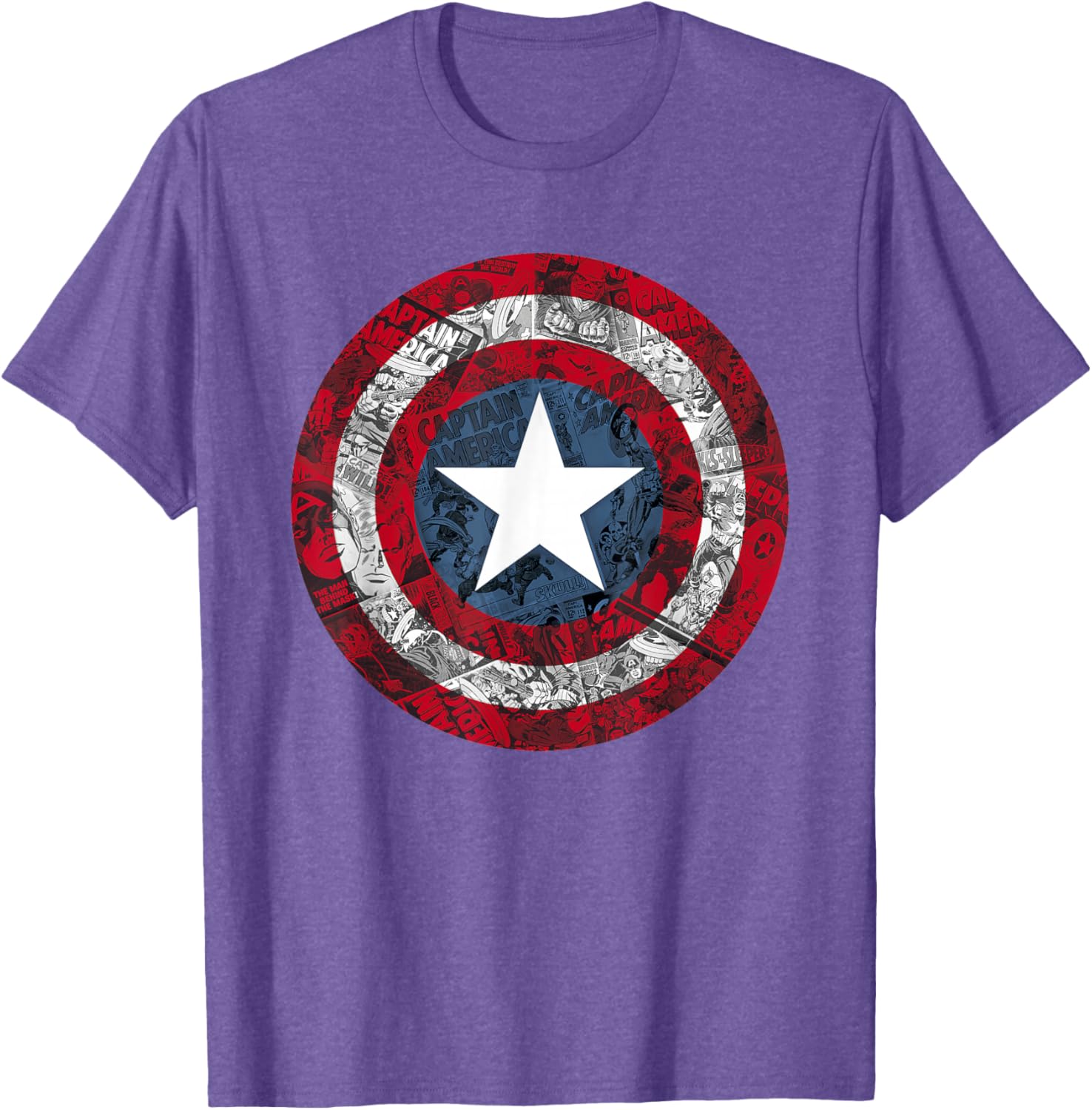 Captain America Avengers Shield T-Shirt for Marvel Fans and Collectors - 3