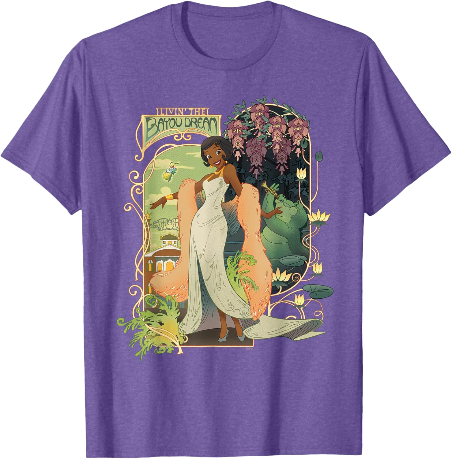 Disney Princess Tiana Livin' the Bayou Dream T-Shirt for Kids and Adults - 25