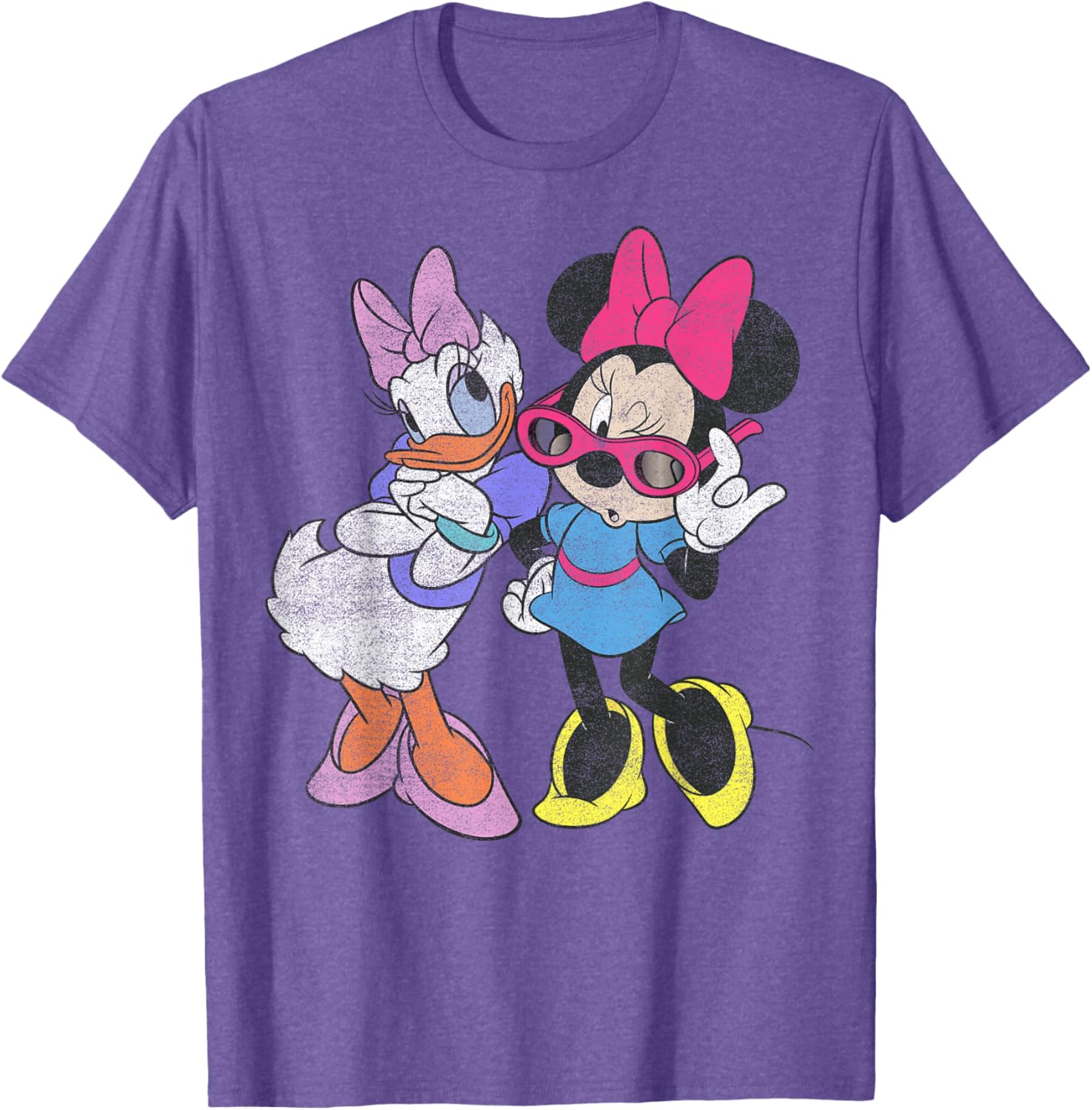 Disney Mickey and Friends Daisy and Minnie Short Sleeve T-Shirt for Kids - 2