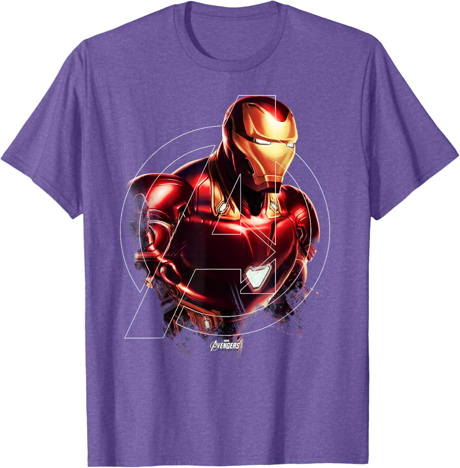 Iron Man Portrait Graphic T-Shirt Marvel Avengers Endgame Apparel - 6