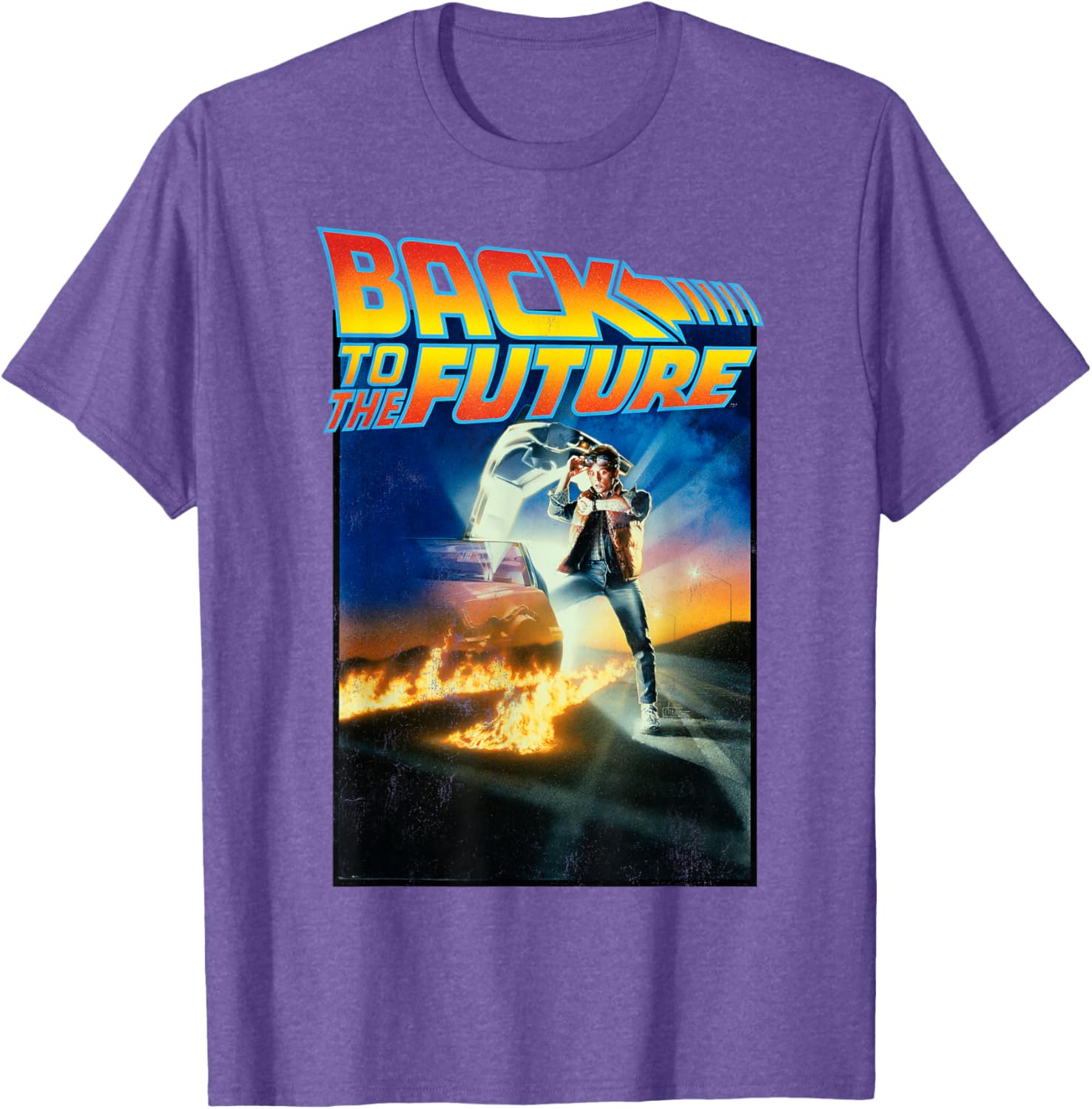 Classic Back To the Future Movie Poster T-Shirt for Fans and Collectors - 5