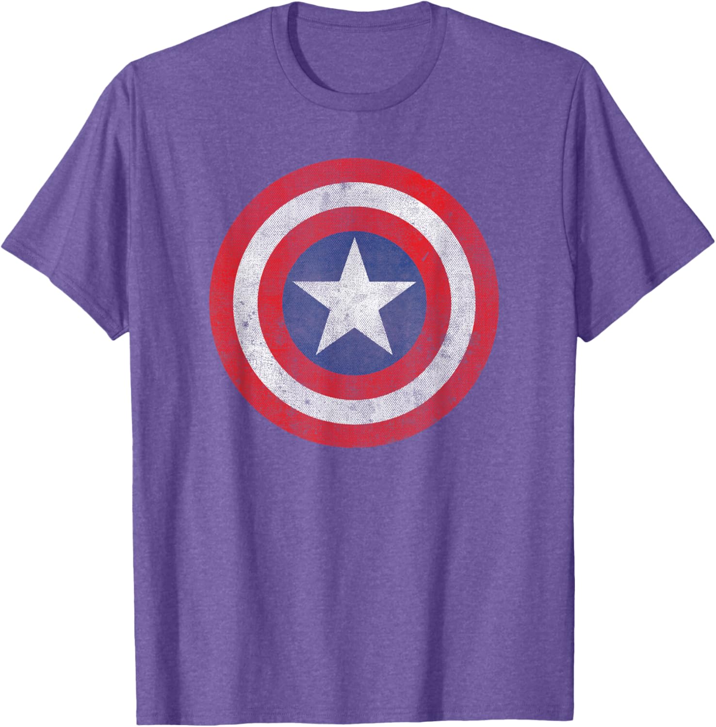 Retro Captain America Shield Costume T-Shirt for Marvel Fans - 10