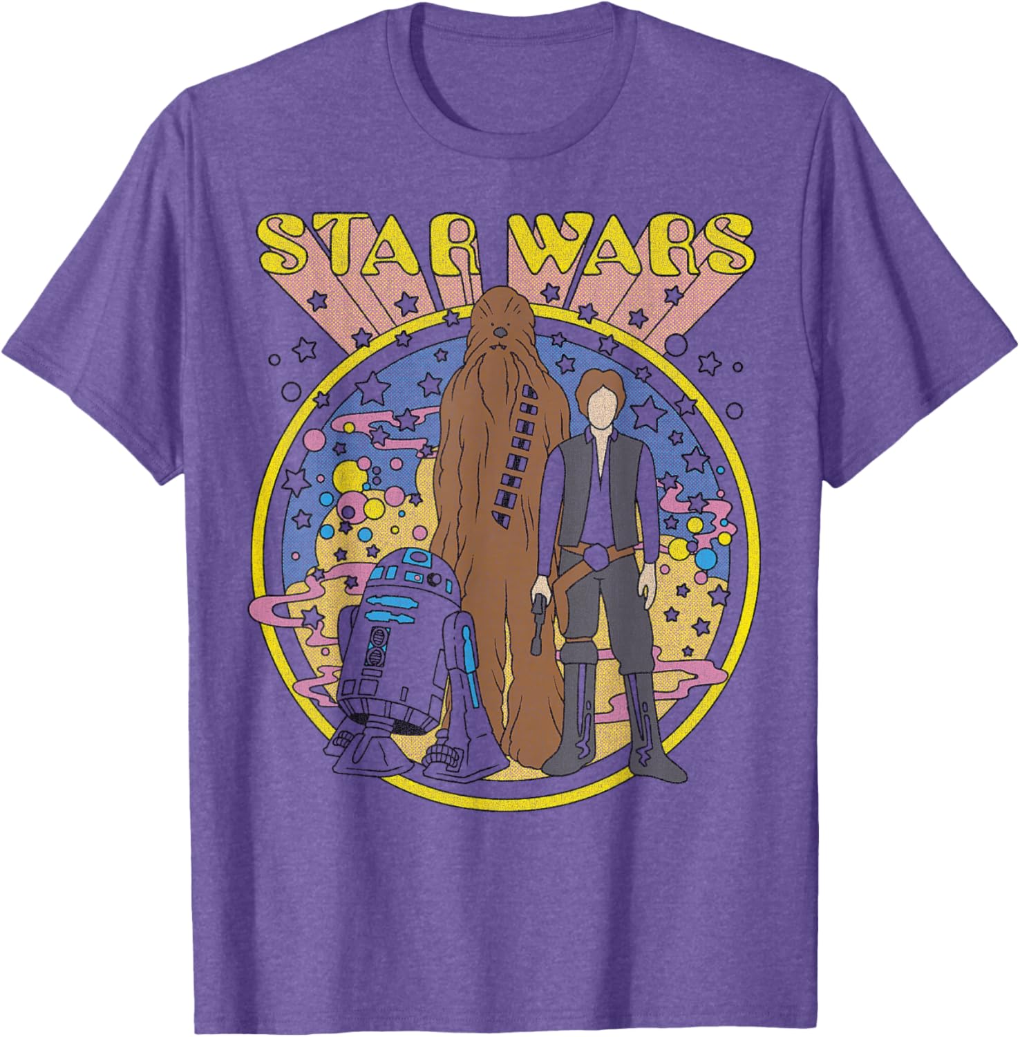 Star Wars Vintage Psych Rebels T-Shirt for Disney Fans and Collectors - 3